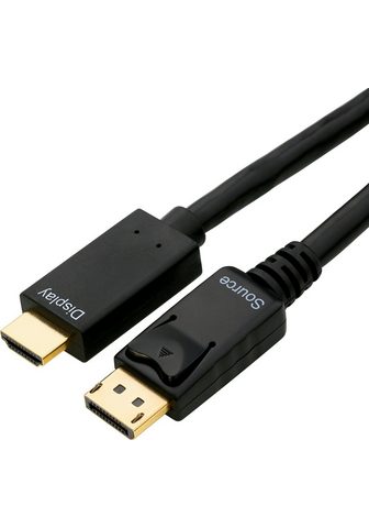 CSL DisplayPort HDMI Kabel mehrfach geschi...