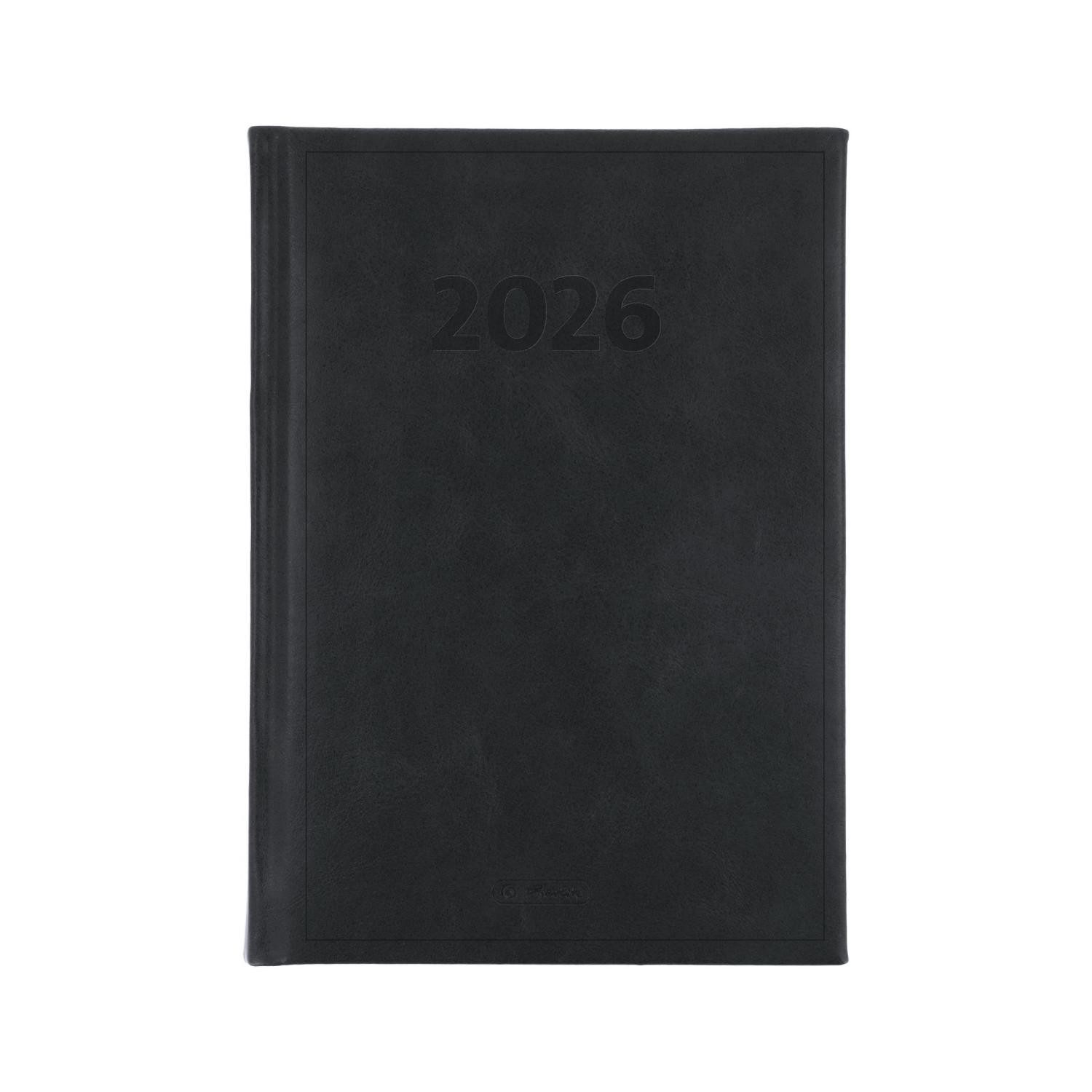 Herlitz Buchkalender herlitz Buchkalender Cheftimer 2026, A5, schwarz
