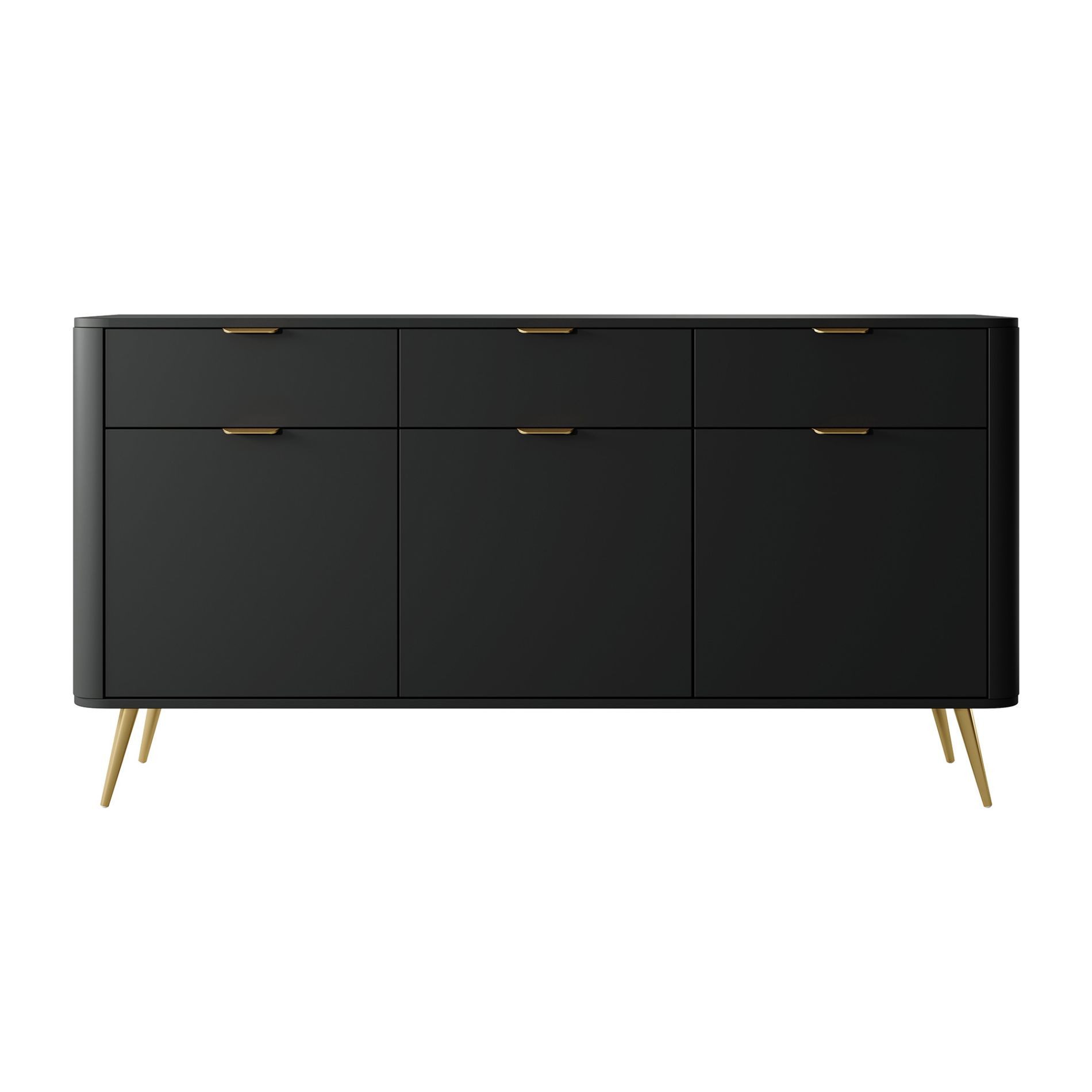 Selsey Sideboard OVAL, 3-türig mit 3 günstig online kaufen