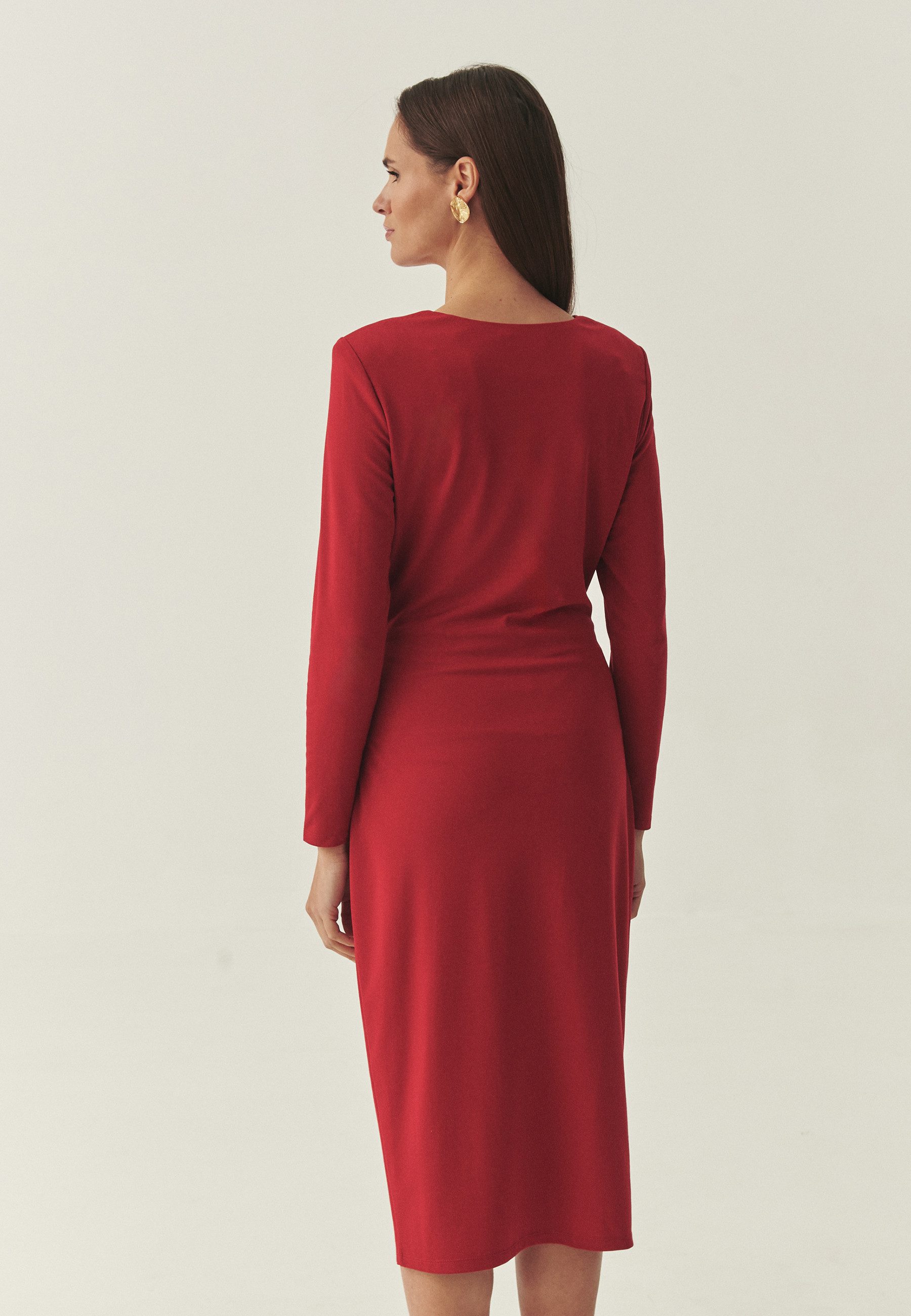 TATUUM Jerseykleid Bleistift Midi Strickkleid - Koma 1