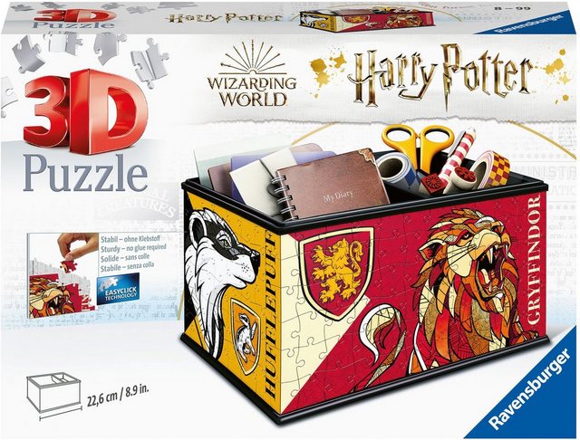 Image of 3D Puzzle Aufbewahrungsbox Harry Potter