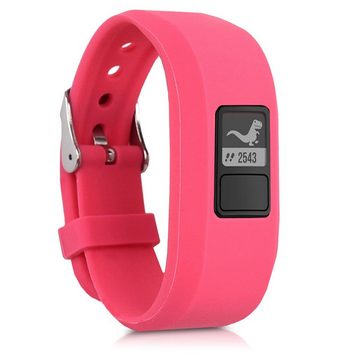 kwmobile Uhrenarmband 2x Band für Garmin Vivofit jr. / jr. 2, Silikon Fitnesstracker Ersatz Sportarmband - Größe S