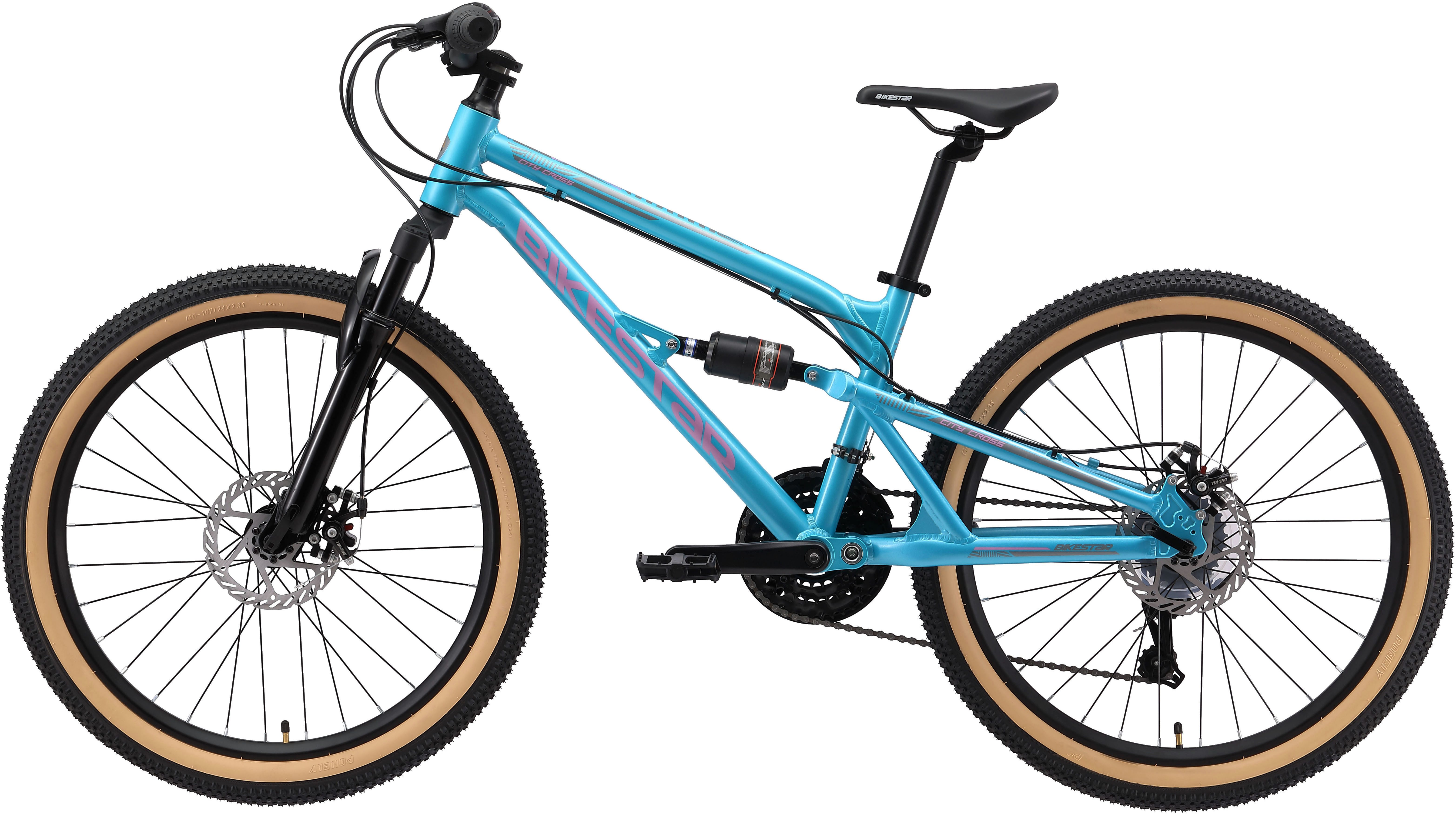 Bikestar Jugendfahrrad, 21 Gang Shimano RD-TY21 Schaltwerk, Kettenschaltung
