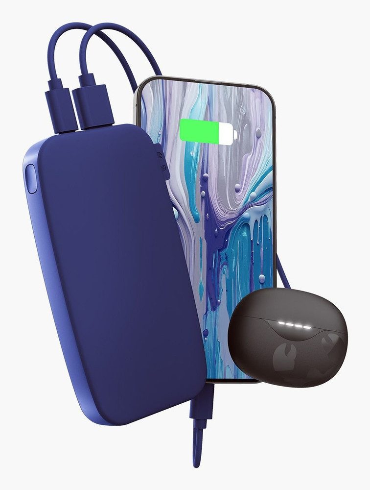 Fresh 'n Rebel Fresh 'n Rebel 2pb12100tb Powerbank 12000 mAh Blau Powerbank