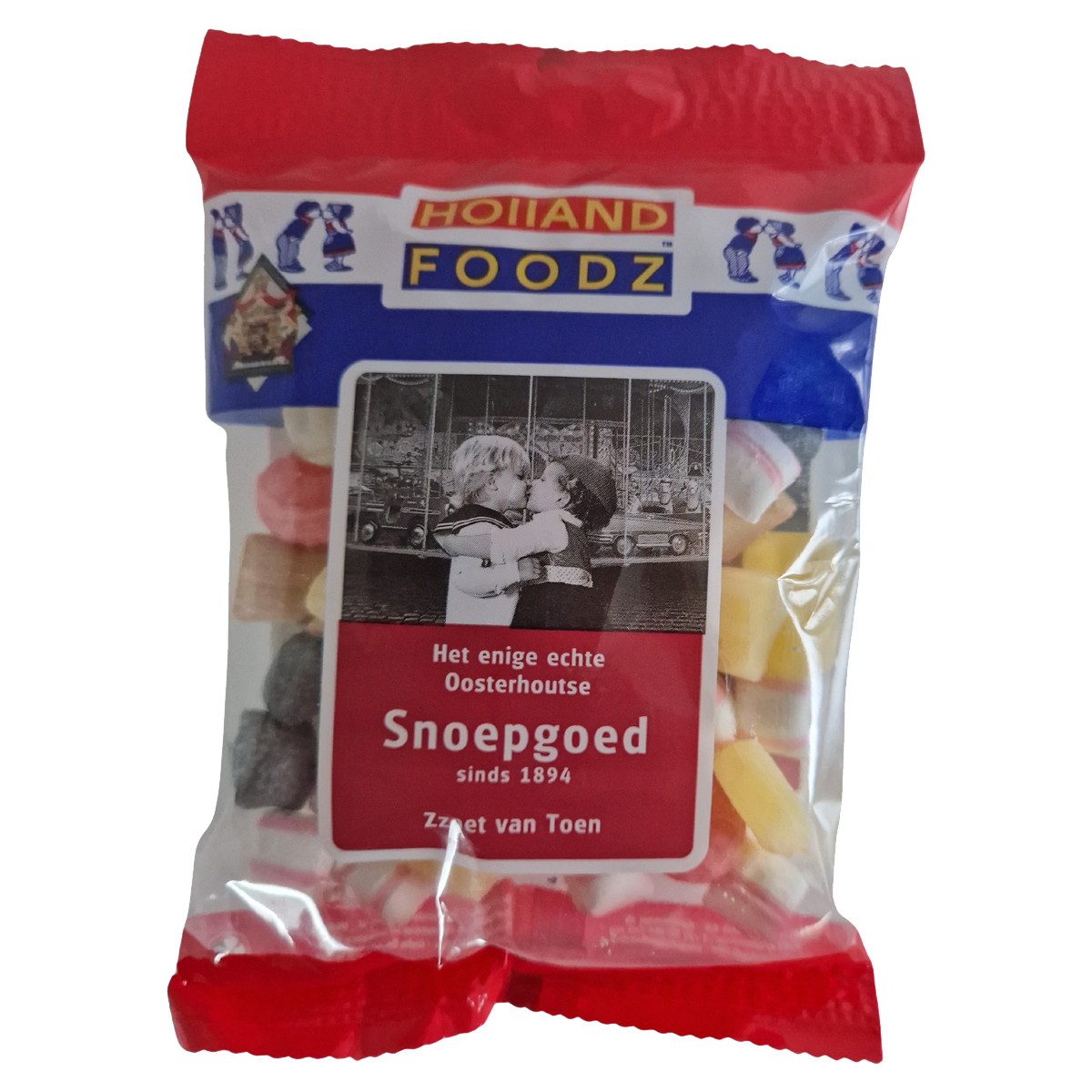 Holland Foodz Süßigkeit, Holland Foodz Altholländischer Mix Süßigkeiten bunte Mischung 140g
