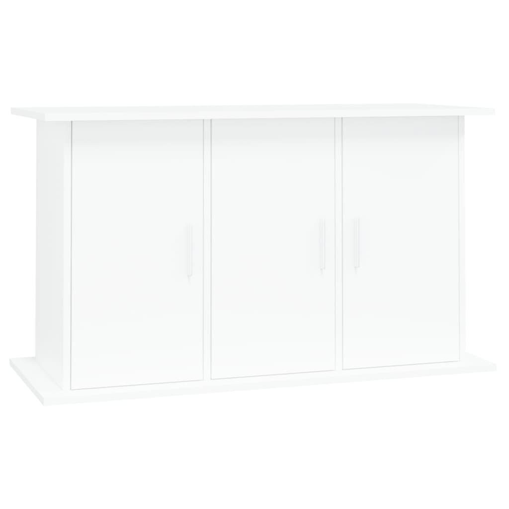 Aquariumunterschrank Aquariumständer Weiß 101x41x58 cm Spanplatte Aquarium Unterstand Terra