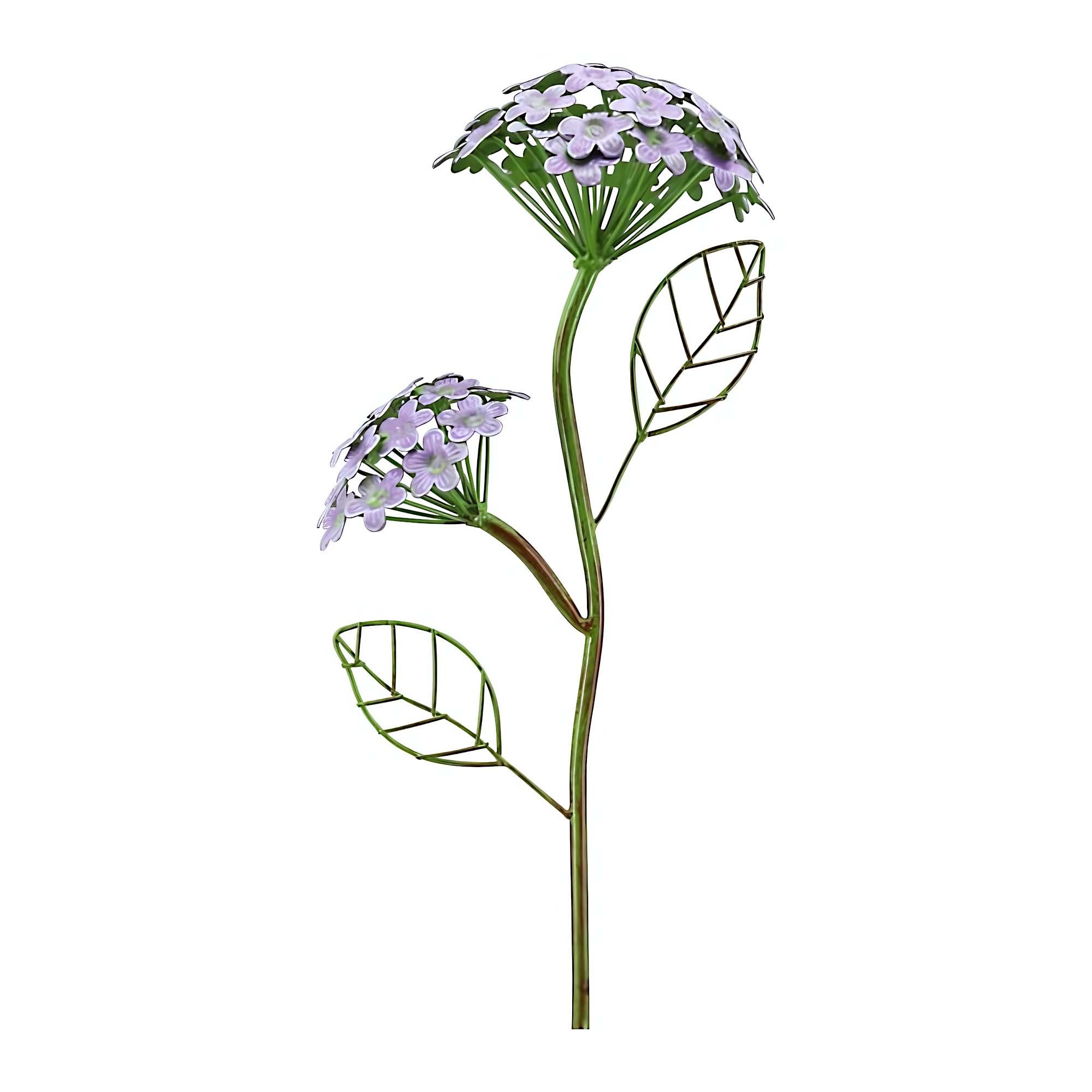 Gartenstecker Pflanzstecker Hortensie 2 Varianten Allium Weiß oder Lila