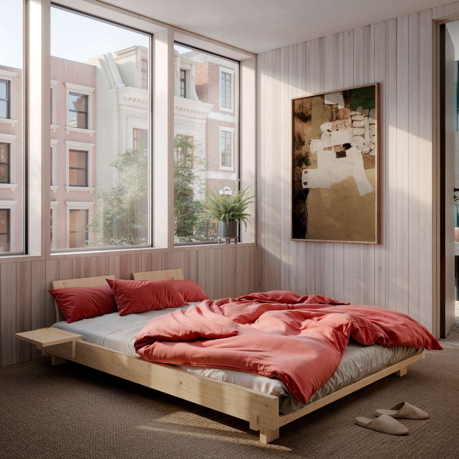 Karup Design Bettgestell Social Bed, ohne Matratze, FSC®-zertifiziertes Massivholz, wahlweise mit oder ohne verstellbares Zubehör, Bett in mehreren Größen