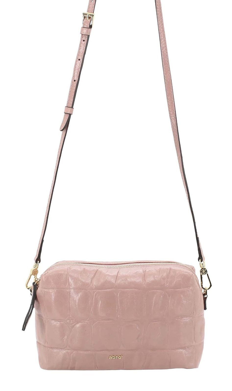 Abro Schultertasche Crossbody Bag Kaia, aus echtem Rindsleder