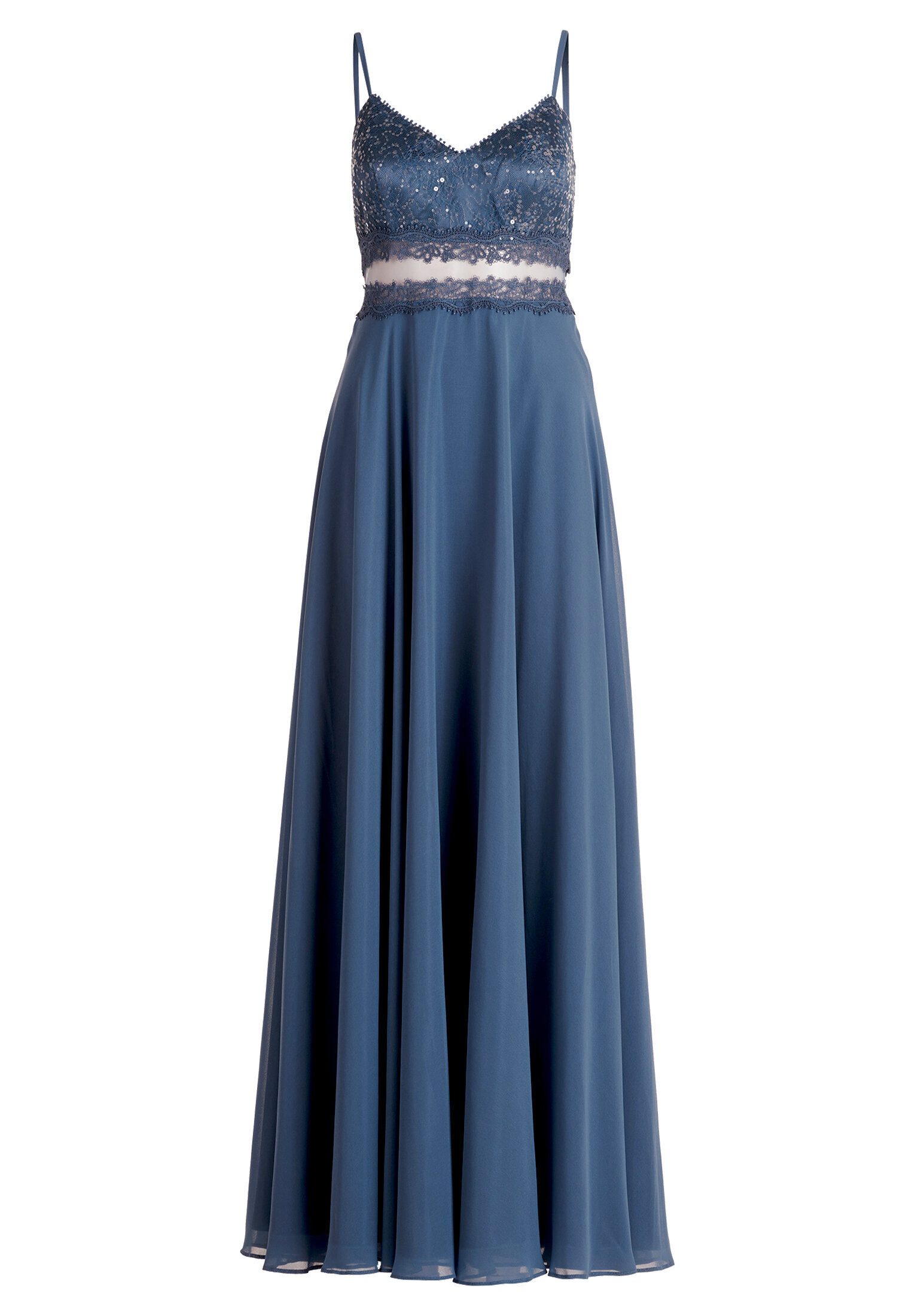 Vera Mont Abendkleid Damen mit Spitze Dekoelemente