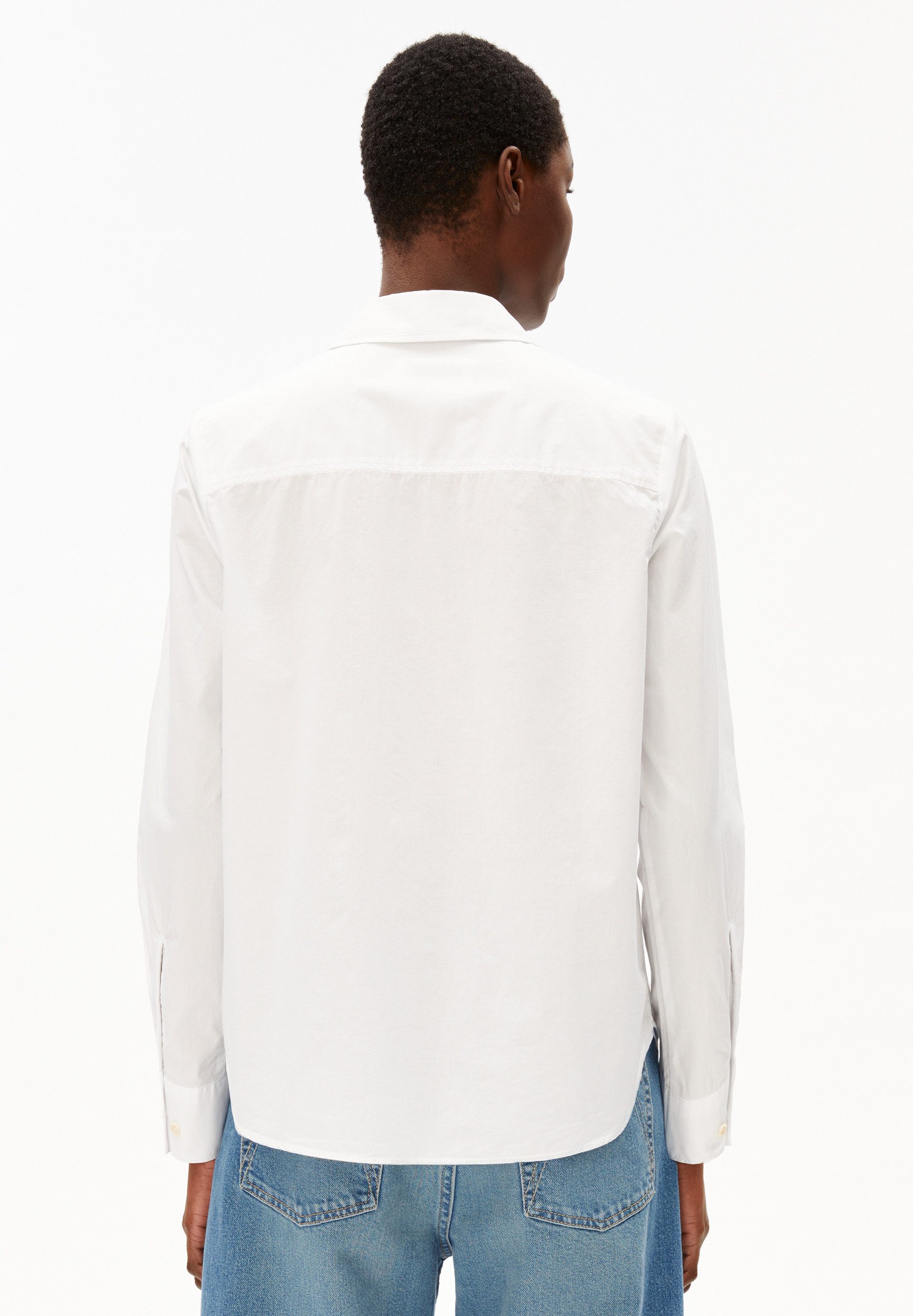 Armedangels Hemdbluse LOUILAA Bluse aus Bio-Baumwolle (1-tlg) Relaxed Fit