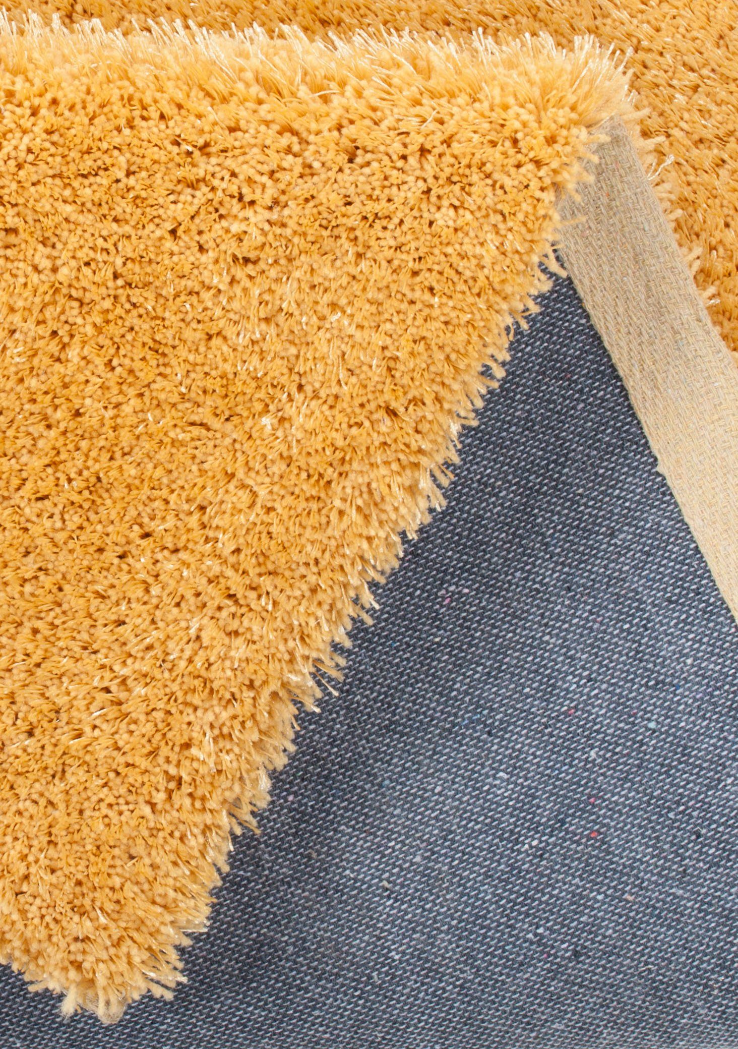 Gino Falcone Hochflor-Teppich Alessandro, rechteckig, Höhe: 25 mm, besonders weich durch Microfaser, ideal im Wohnzimmer & Schlafzimmer