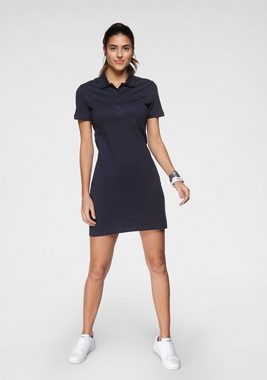 Lacoste Jerseykleid Polokleid Slim Fit, Stretch, Midilänge, Knielanges Sommerkleid