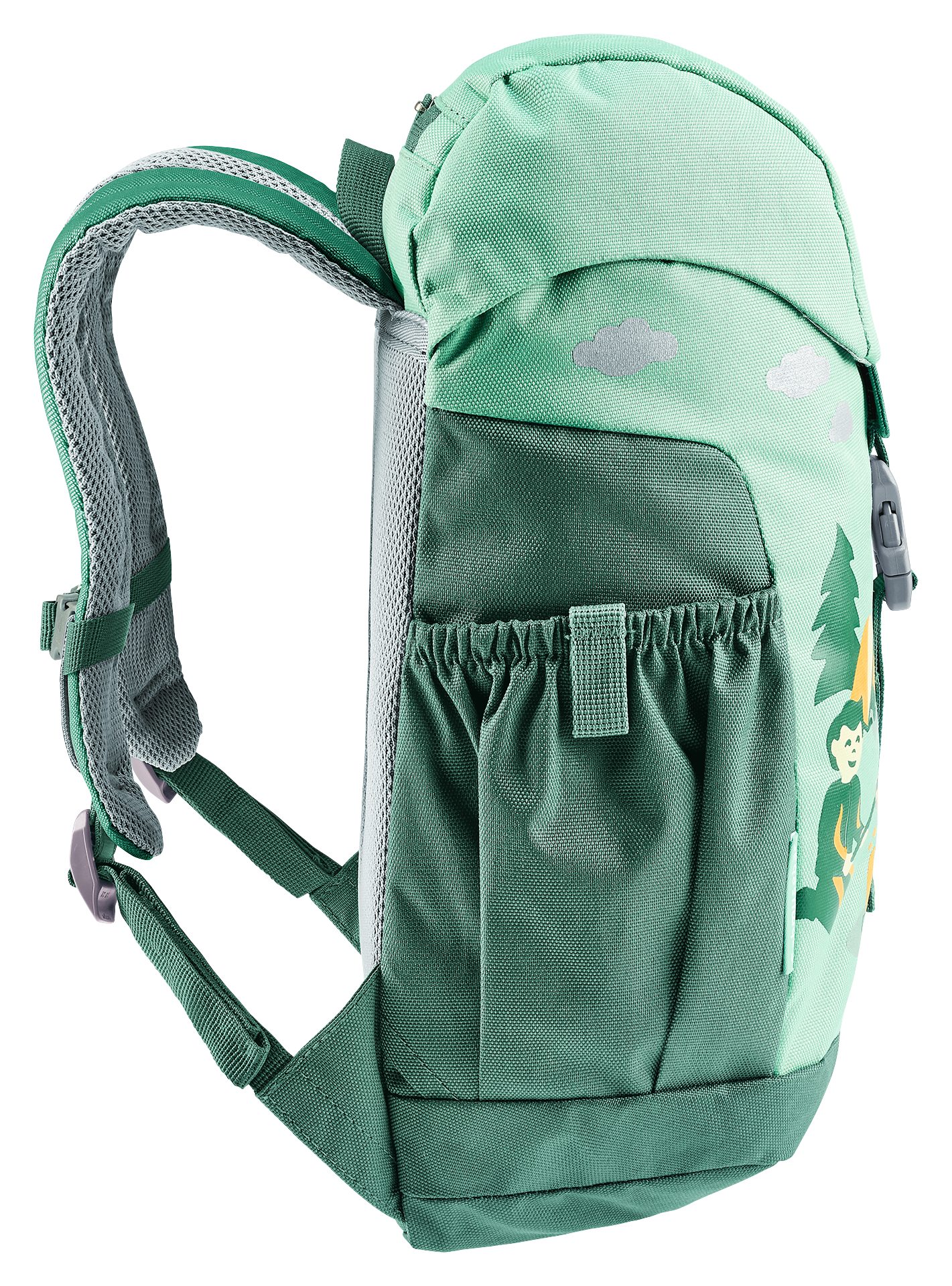 deuter Kinderrucksack SCHMUSEBÄR 8 L, für Kinder, mit 8 Liter Volumen, mit Reflektoren
