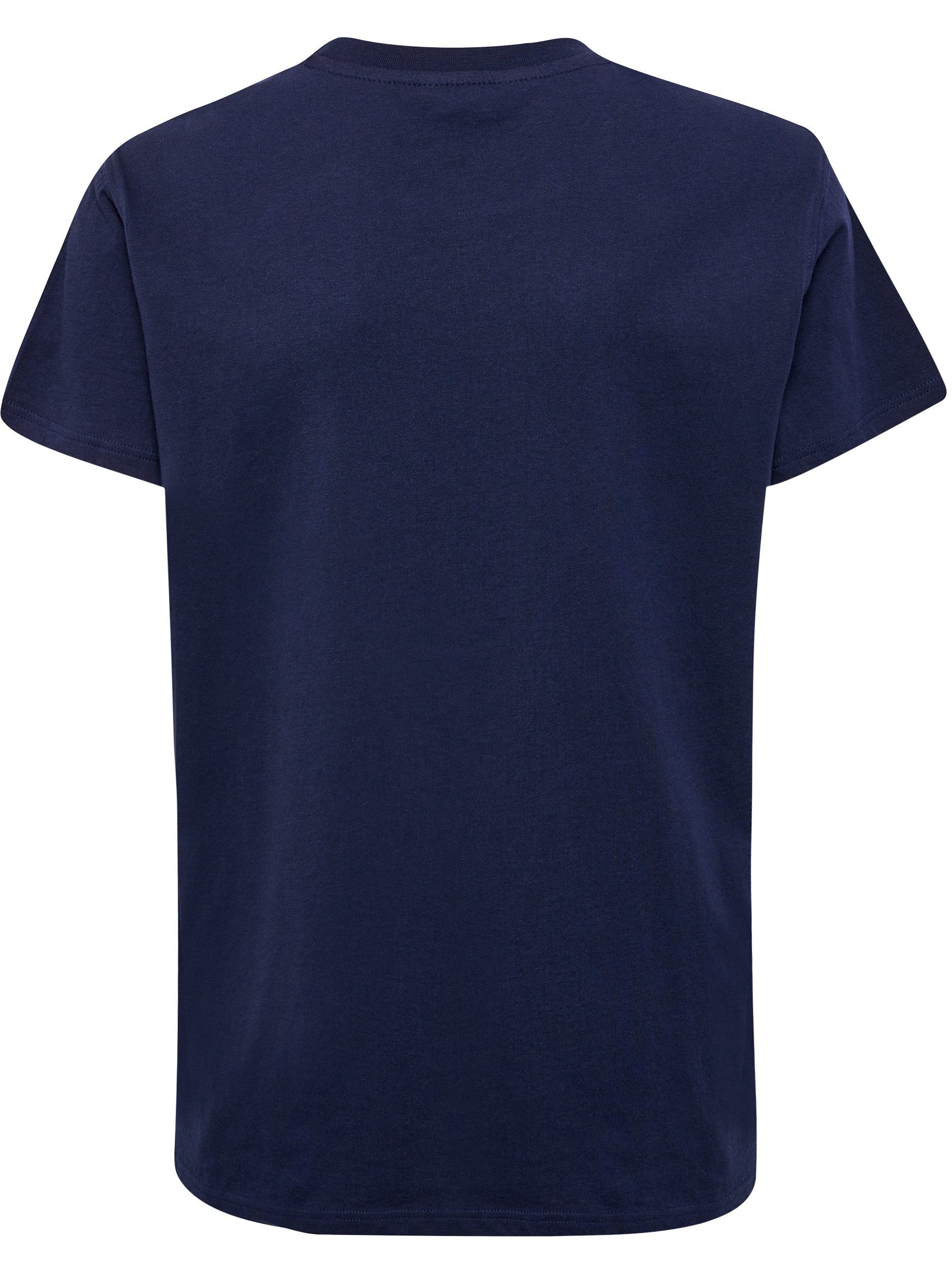 hummel T-Shirt HMLGO 2.0 LOGO T-SHIRT S/S KIDS für Kinder und Jugendliche, kurzärmlig, mit Rundhalsausschnitt