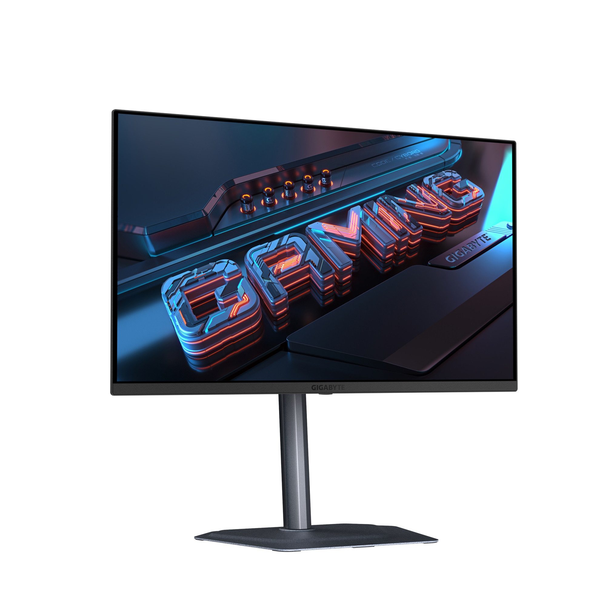 Gigabyte MO27Q2 LED-Monitor (67,8 cm/27 ", 2560 x 1440 px, QHD, 0,03 ms Reaktionszeit, 240 Hz, dreh-, neig-,schwenk-, höhenverstellbar, Lautsprecher)