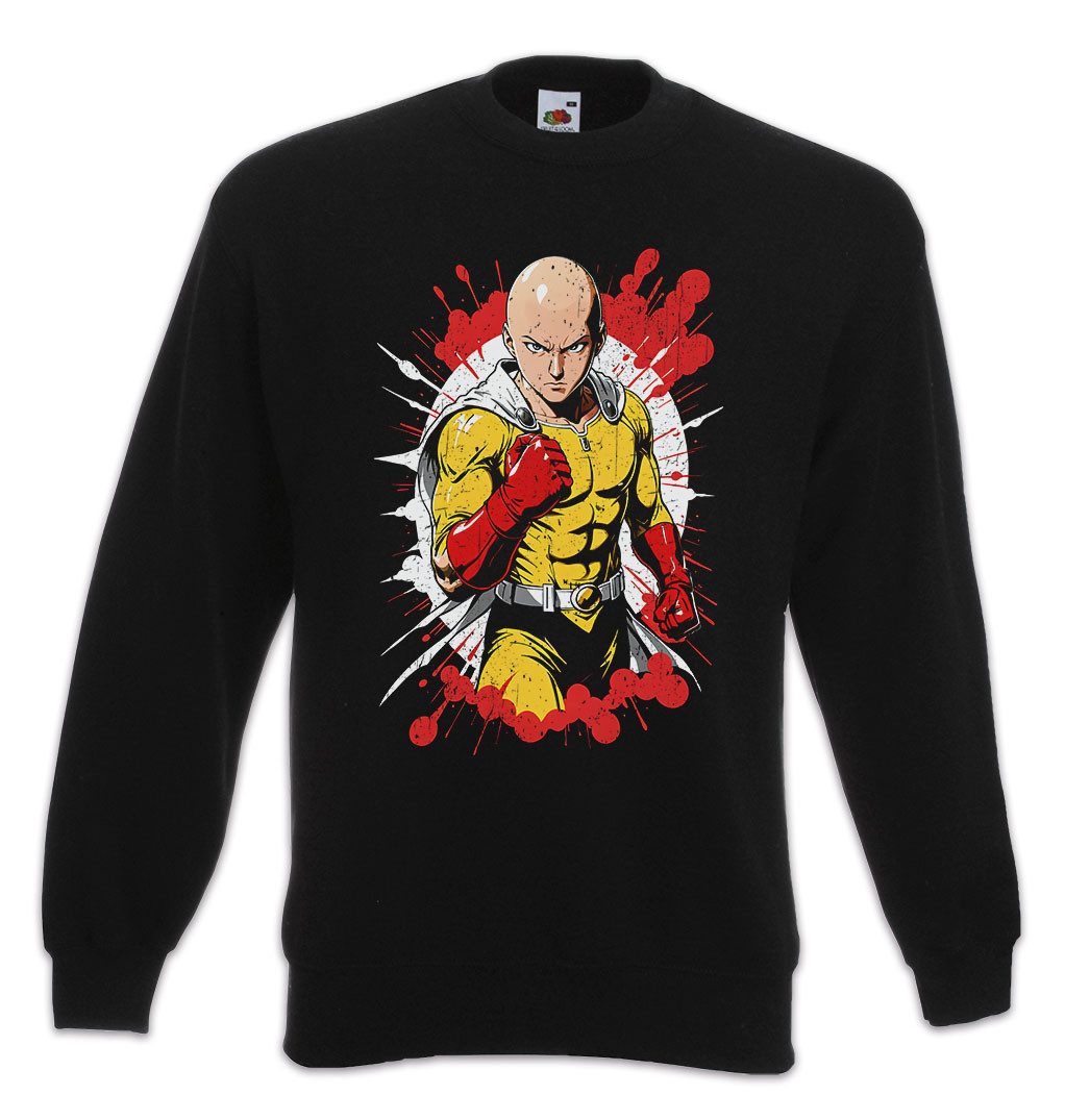 Sweatshirt Anime Punch Sweatshirt One OP Man Saitama Genos Tatsumaki Fubuki Garou