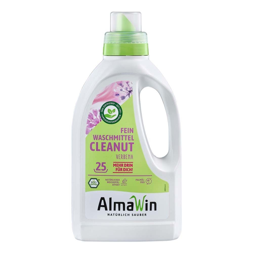Almawin Cleanut - Waschmittel für Feines & Buntes 750ml Spezialwaschmittel