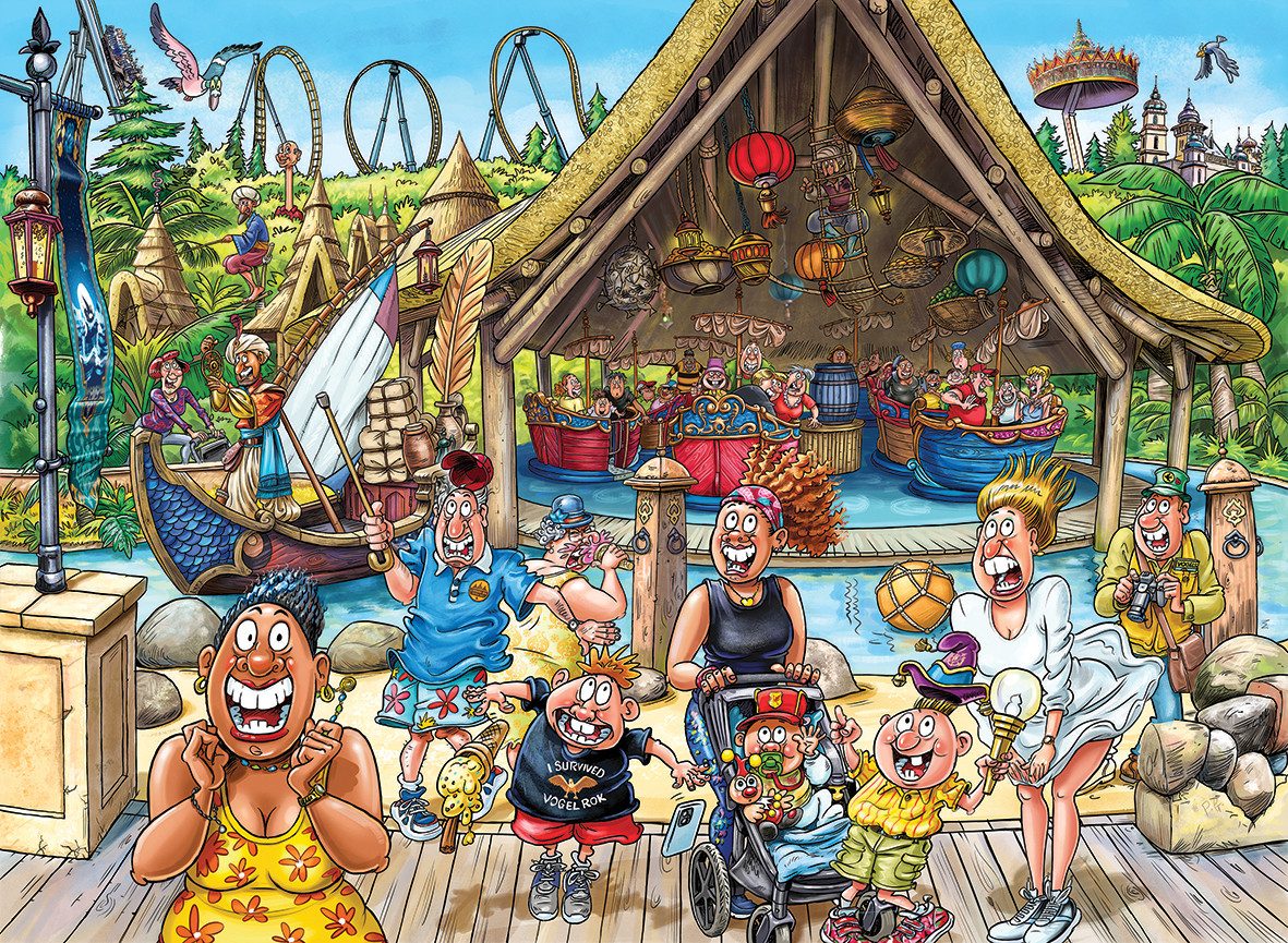 Jumbo Spiele Puzzle Wasgij Efteling, World of Sindbad!, 1000 Teile Puzzle, günstig online kaufen