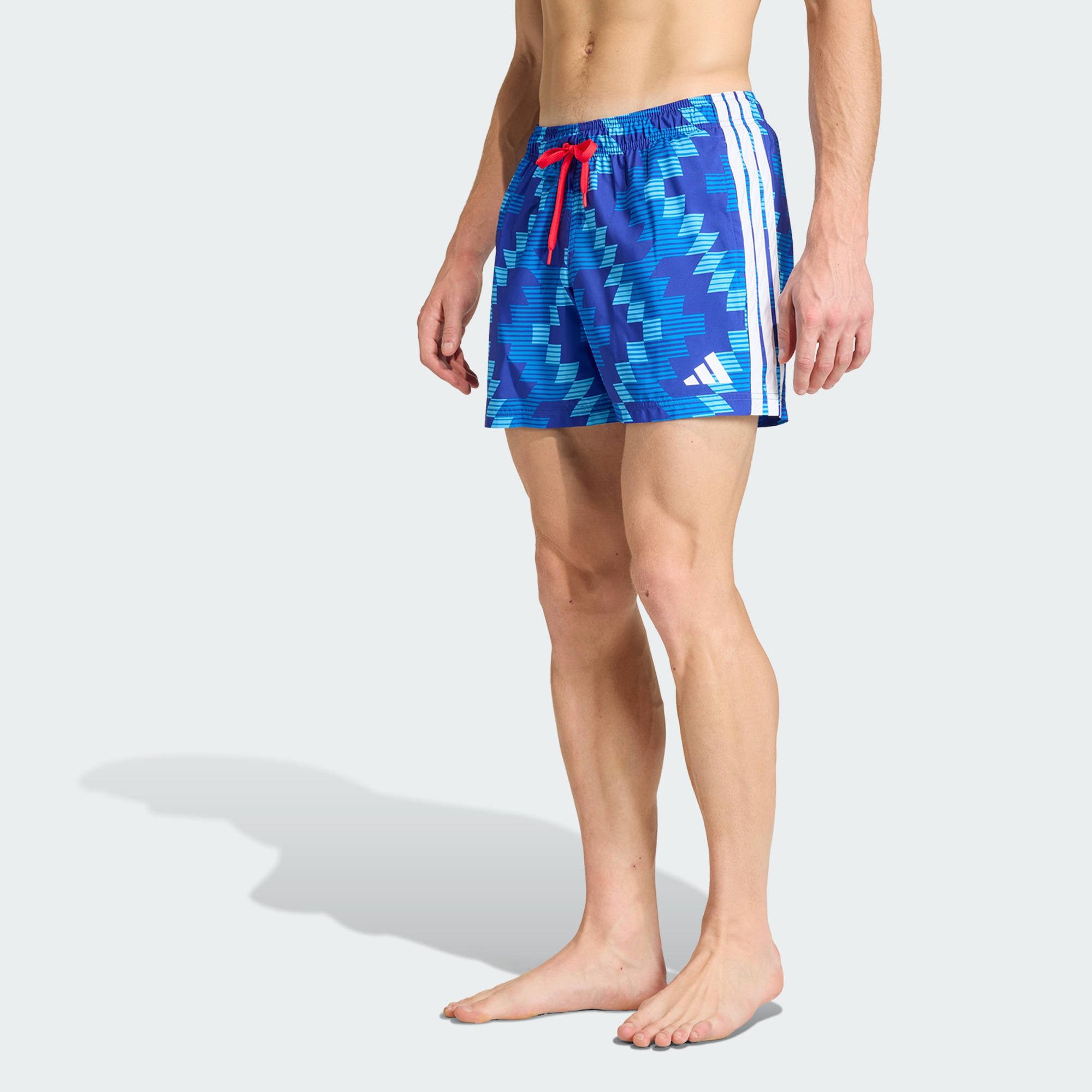 adidas Sportswear Badehose BADESHORTS, 13 CM, VOM FUSSBALL INSPIRIERTE GRAFIK (1-St)