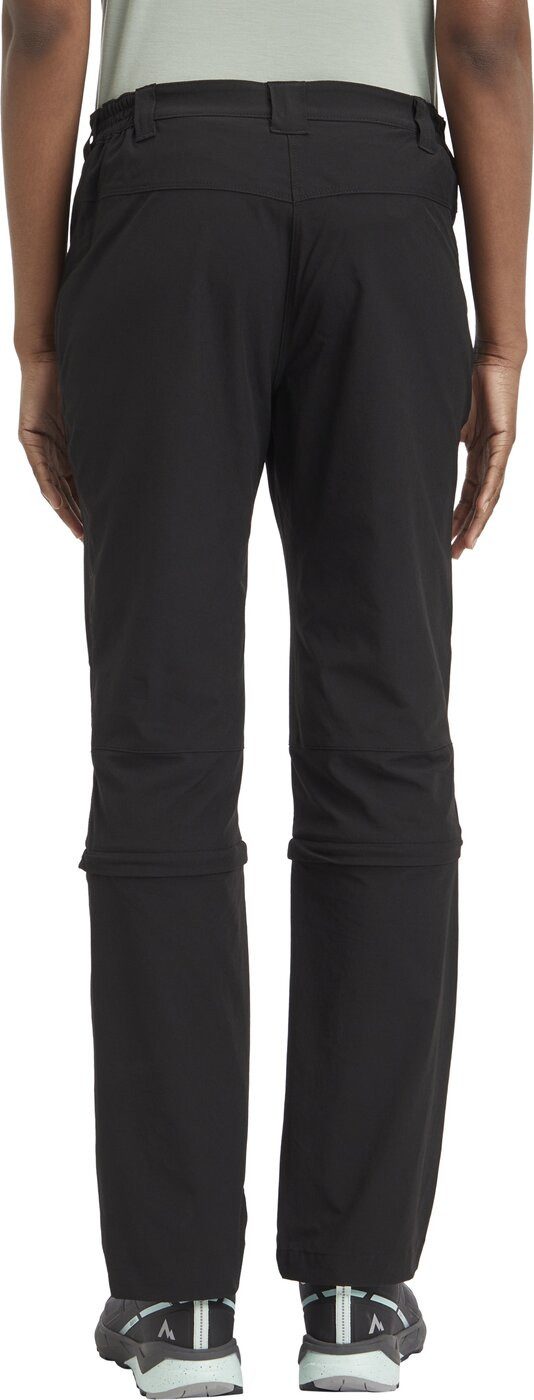 McKINLEY Bundfaltenhose Da.-Abzipphose Mandorak II W SHT BLACK NIGHT