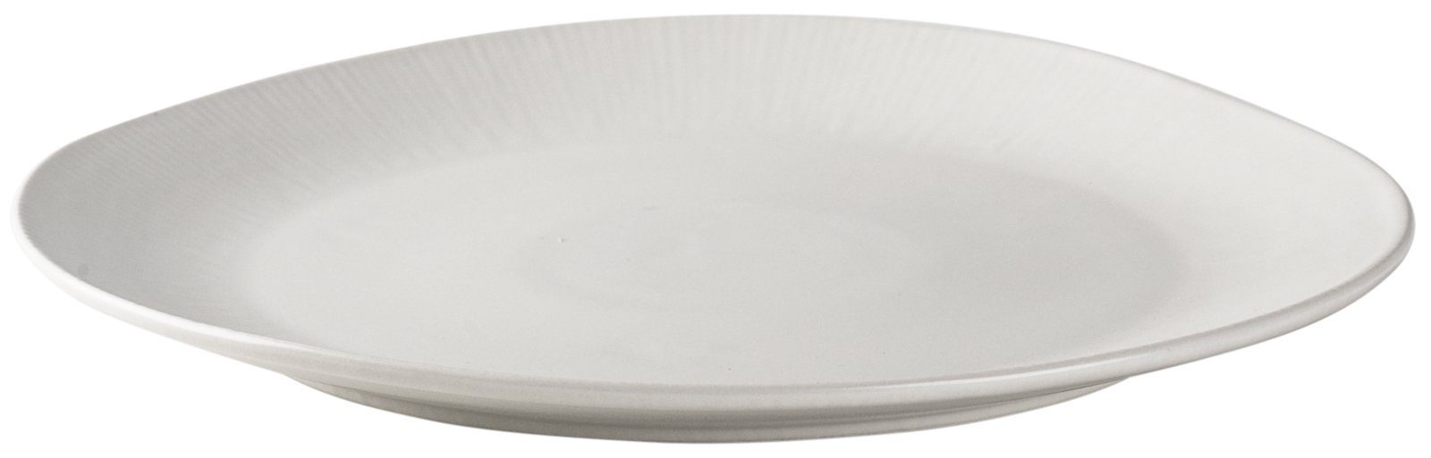 Broste Copenhagen Speiseteller SANDVIG soft white Teller gross 30,7 cm