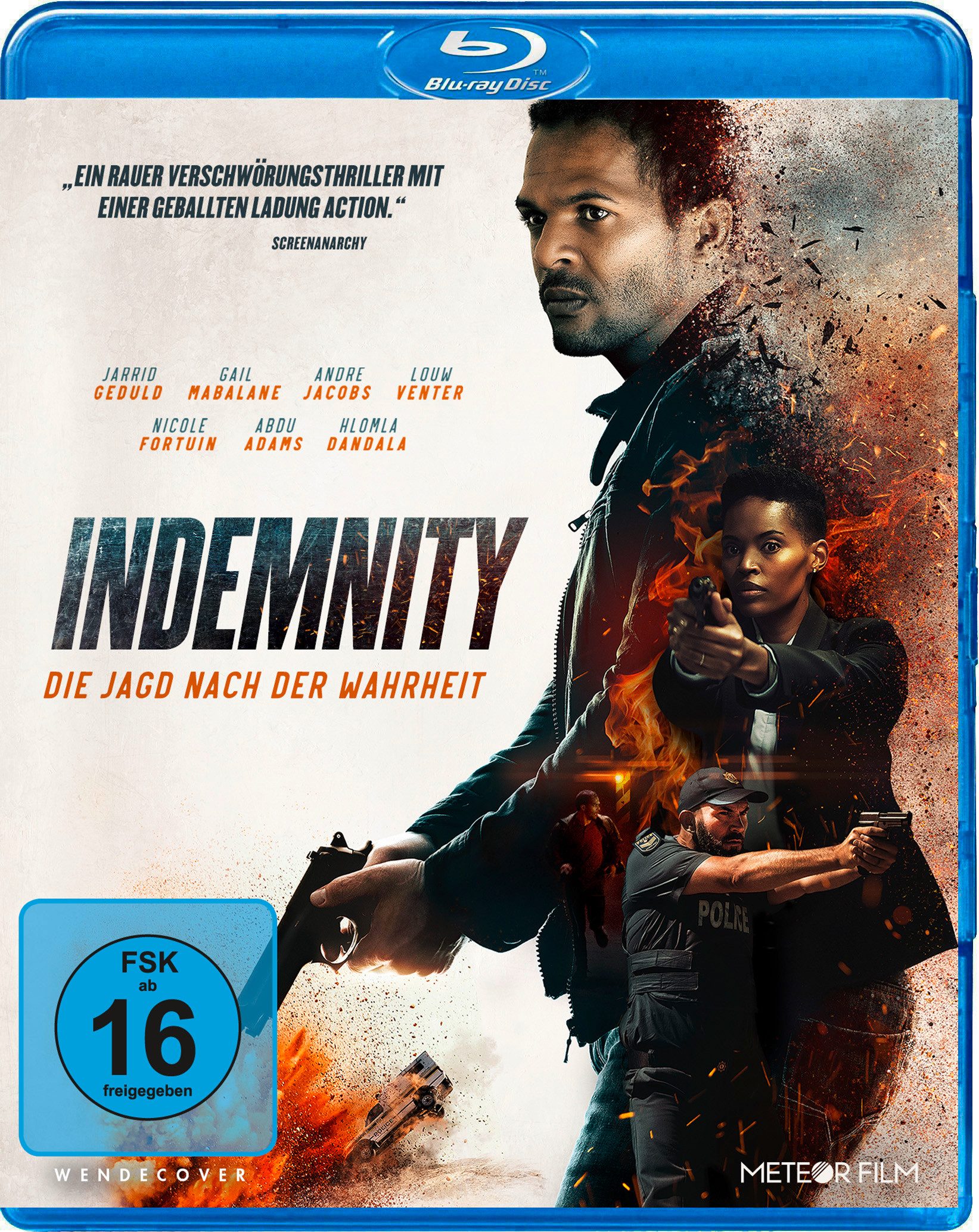 Alive AG Blu-ray Indemnity - Die Jagd nach der Wahrheit (Blu-ray), (1-St)