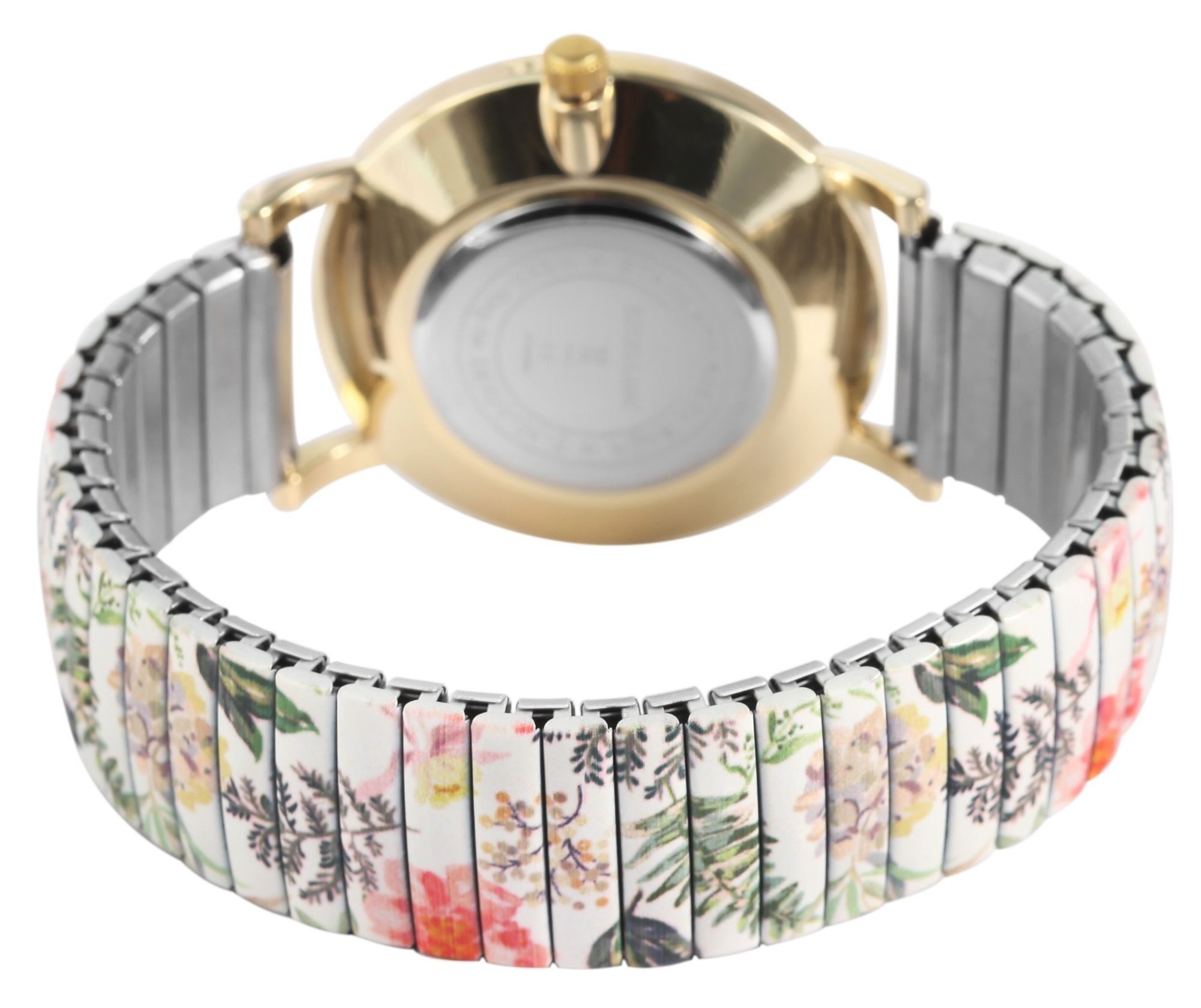 EXCELLANC Quarzuhr 1700060 Edelstahlzugband, D 36 mm. mit Muster günstig online kaufen