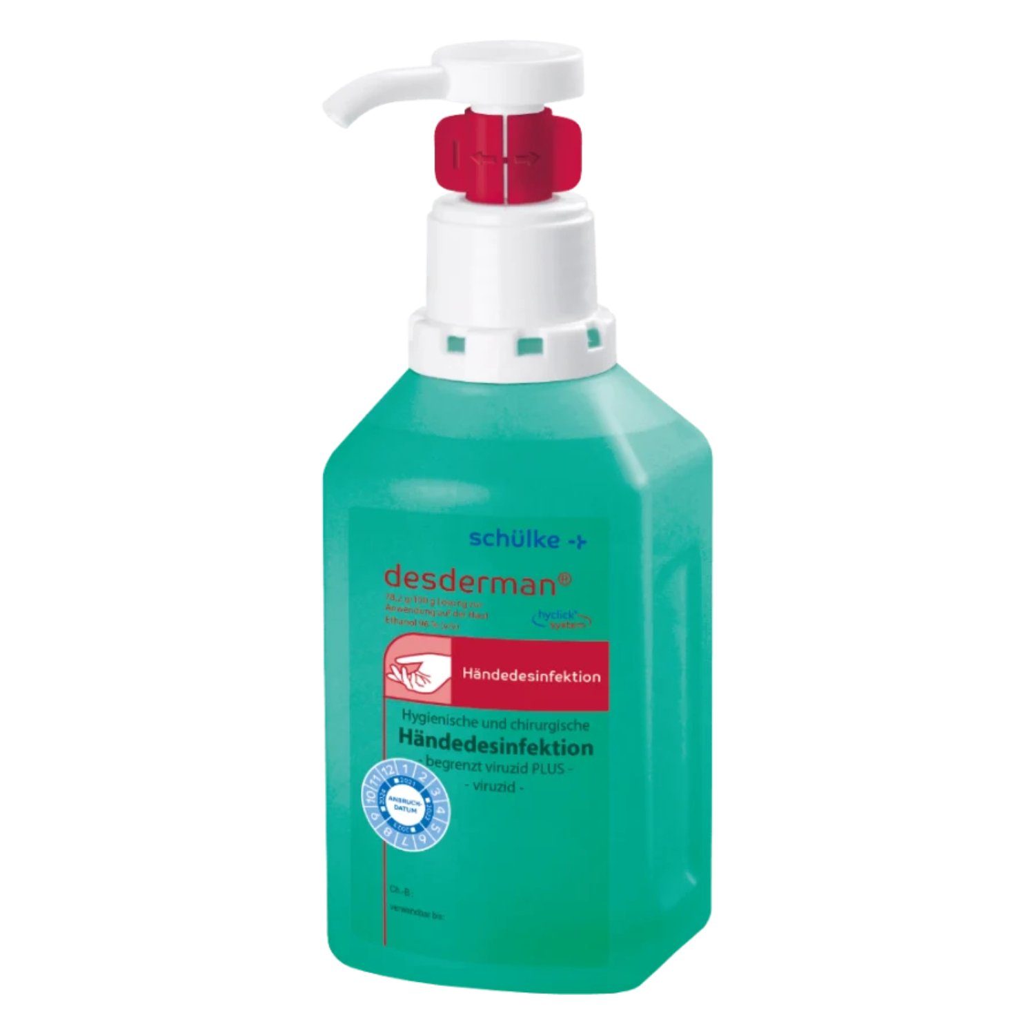 SCHÜLKE & MAYR GmbH Desderman® Hyclick - 500 ml Hyclick Hand-Desinfektionsmittel