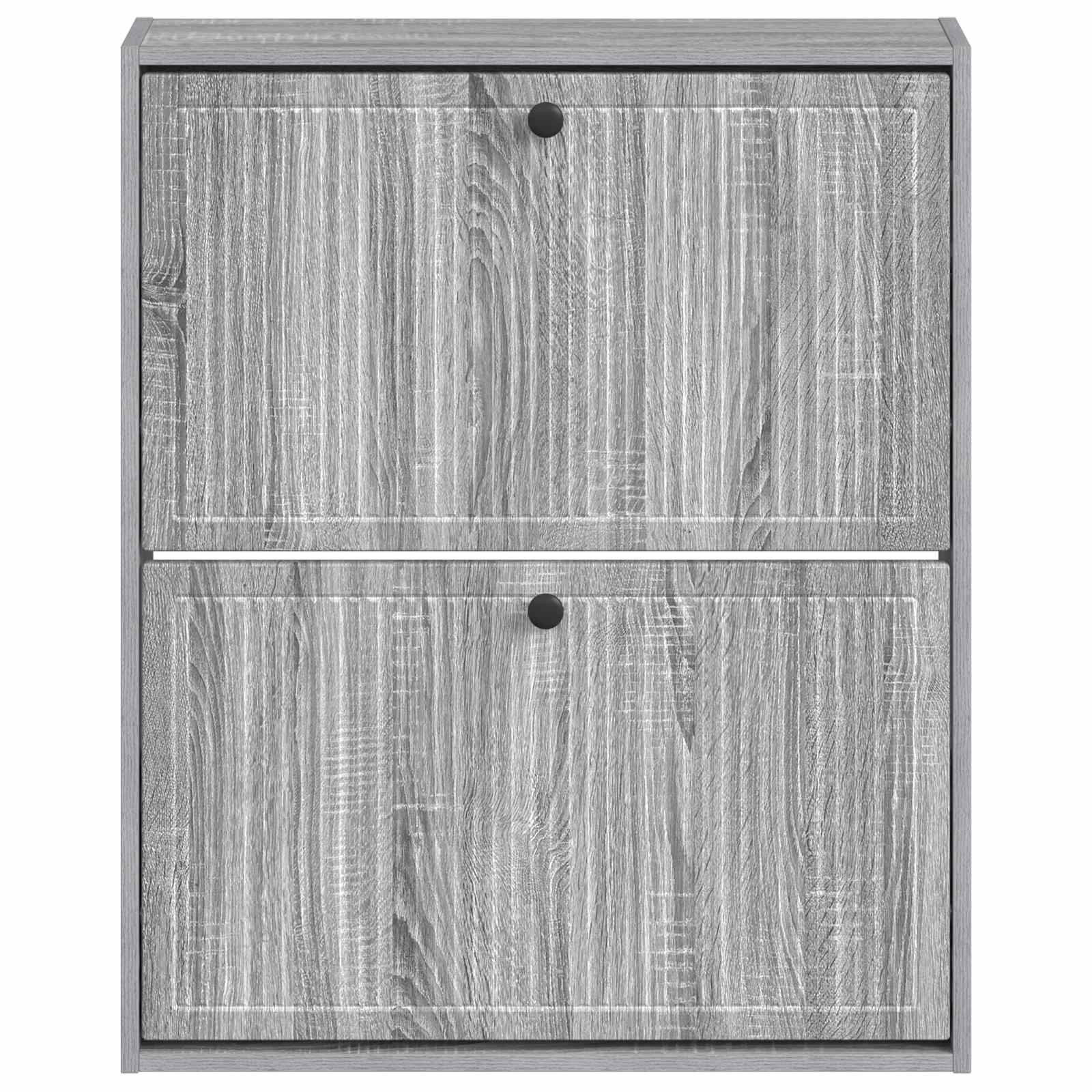 vidaXL Schuhregal Wandmontierter Schuhschrank EDE 71 x 17 x 86 cm Holzwerkstoff