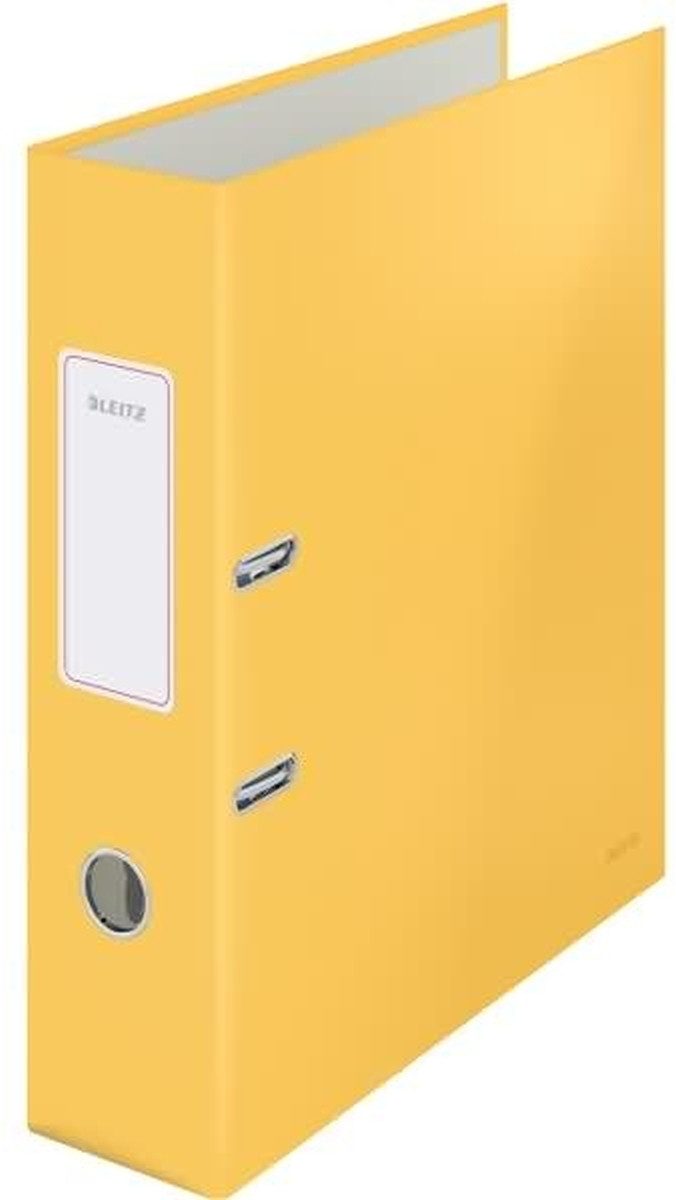 Aktenordner Ordner Cosy Soft-Touch mit Schlitzen A4 80mm gelb
