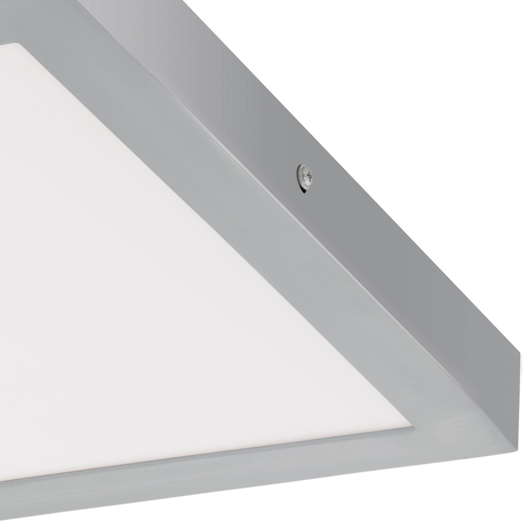 EGLO Aufbauleuchte FUEVA 1, LED fest integriert, Warmweiß, schlankes Design, nur 3 cm hoch