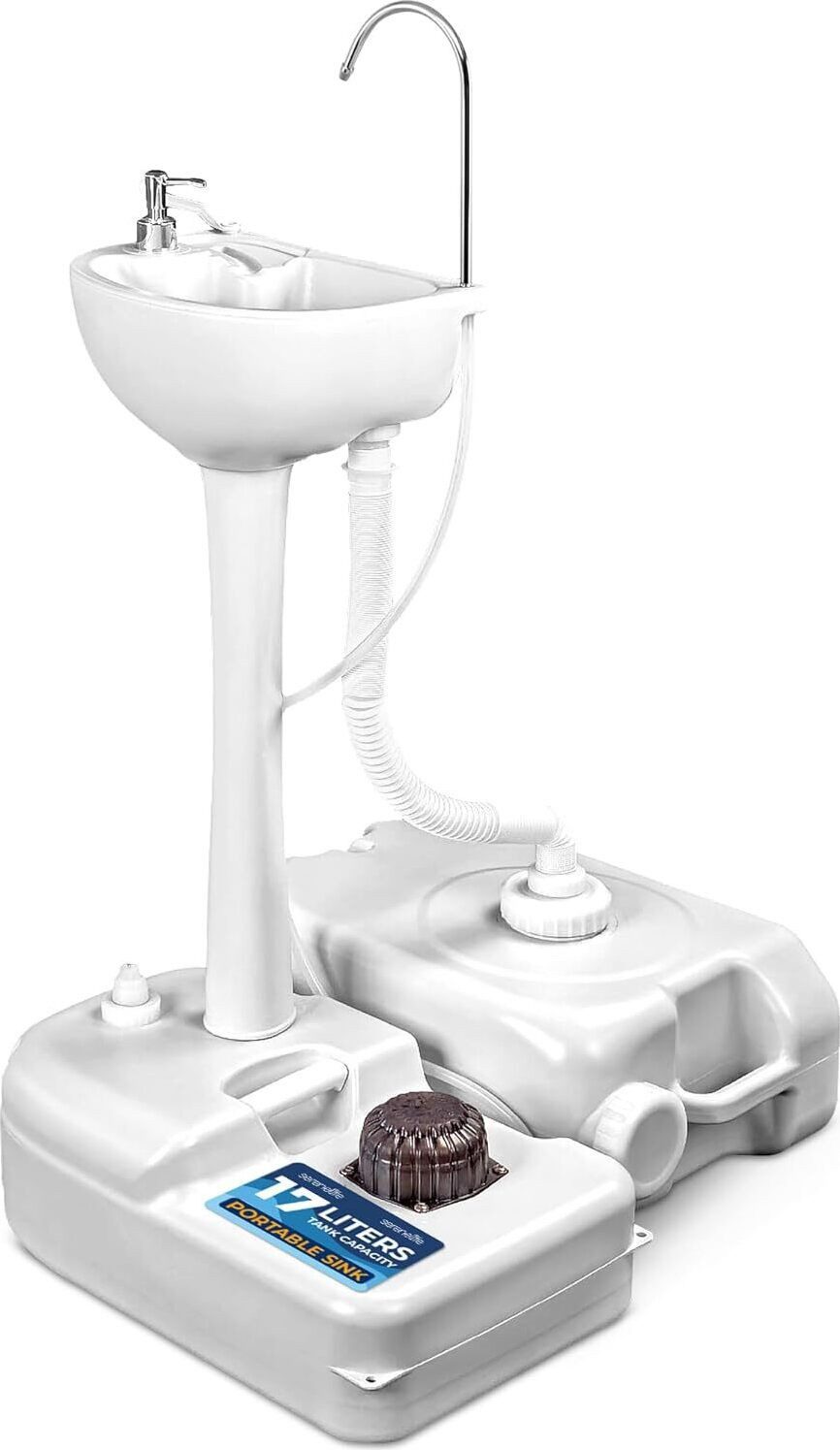 SereneLife Campingtoilette Mobiles Camping Waschbecken mit günstig online kaufen