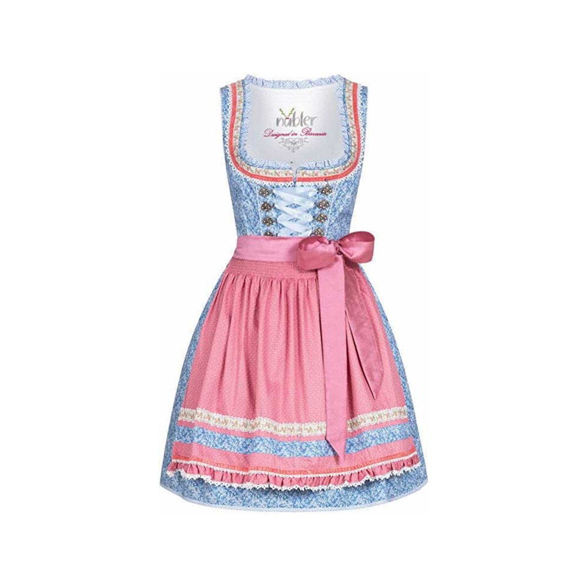 Dirndl Nübler regular fit (1-tlg) blau