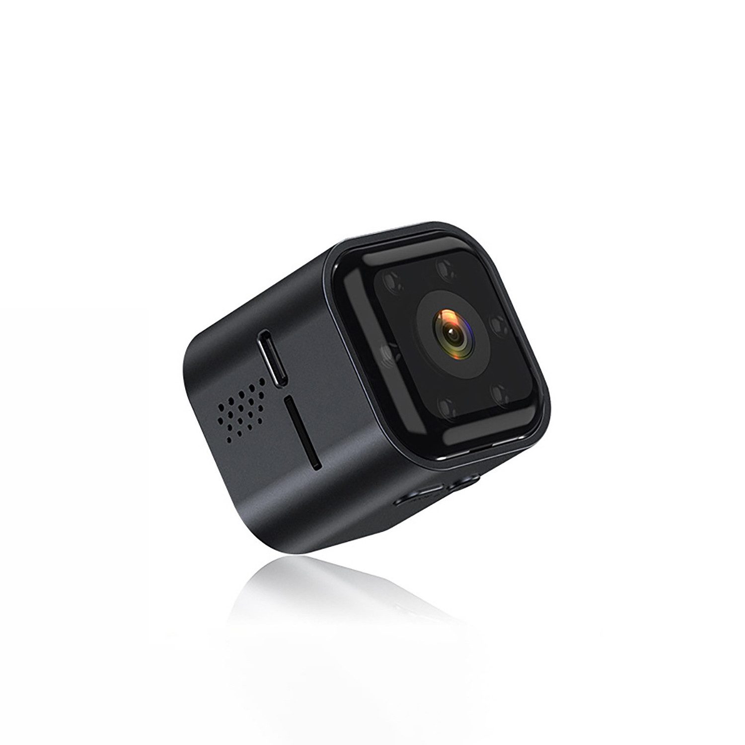 yozhiqu Intelligente WLAN-Funkkamera, 1080P-Heimsicherheits-HD-Nachtsicht Full HD-Webcam (Gegensprechanlage, eingebauter Akku, Infrarot-Nachtsicht, Loop-Video)