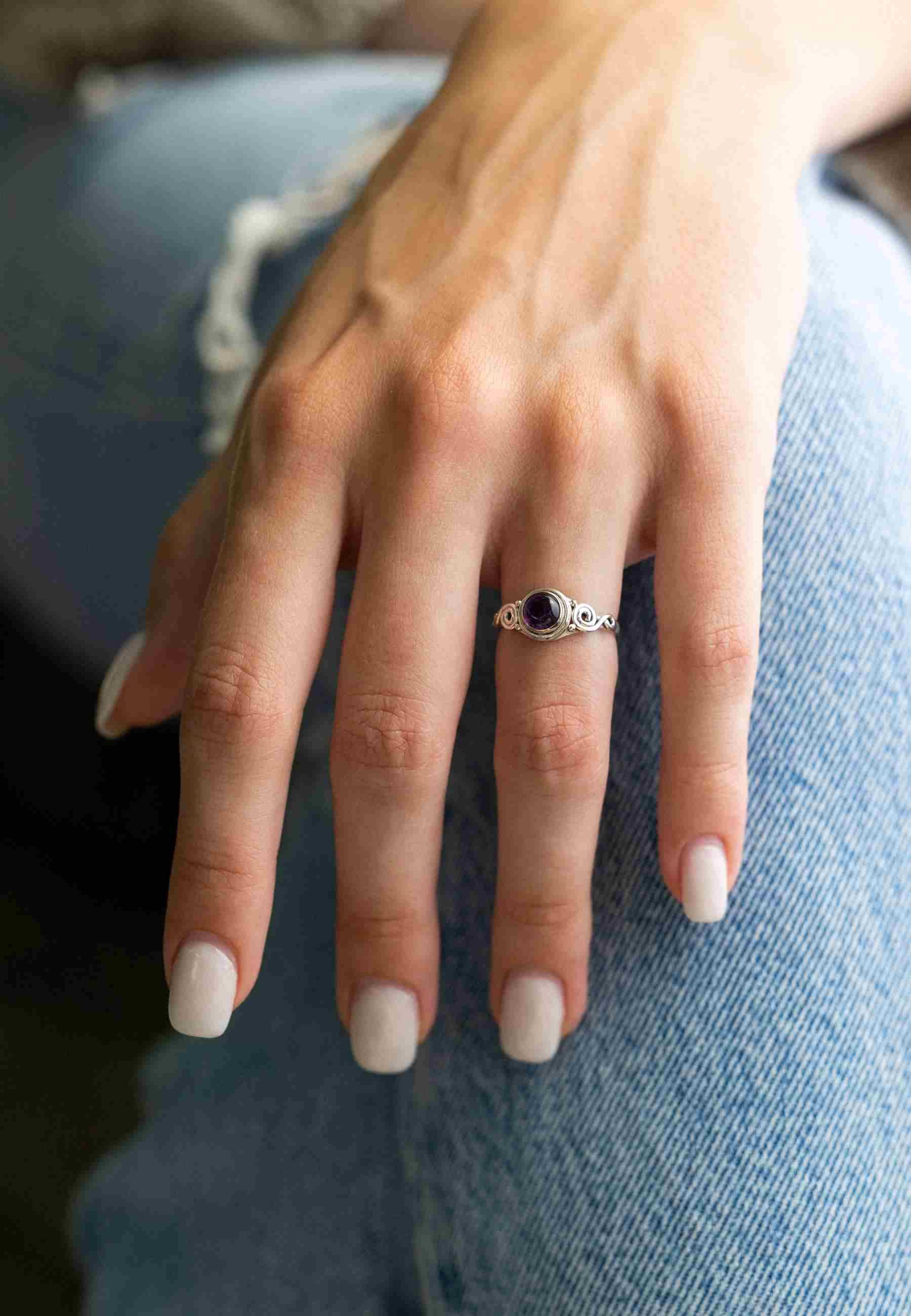 mantraroma Silberring KINURI aus 925 Silber günstig online kaufen