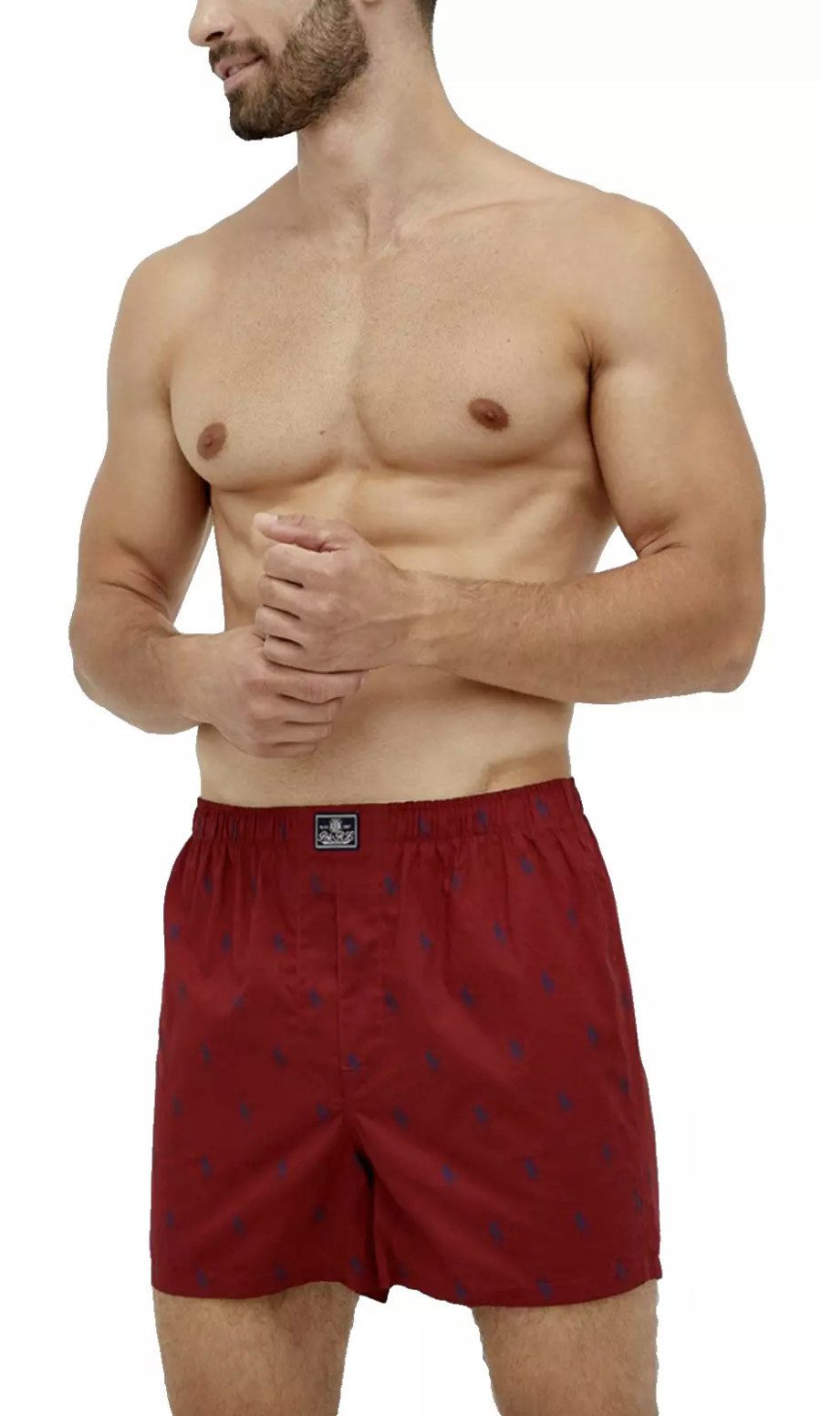 Polo Ralph Lauren Boxershorts 3-Pack Boxers Trunk Boxershorts Shorts Unterwäsche Hose stilvolles Design mit verschiedenen Prints