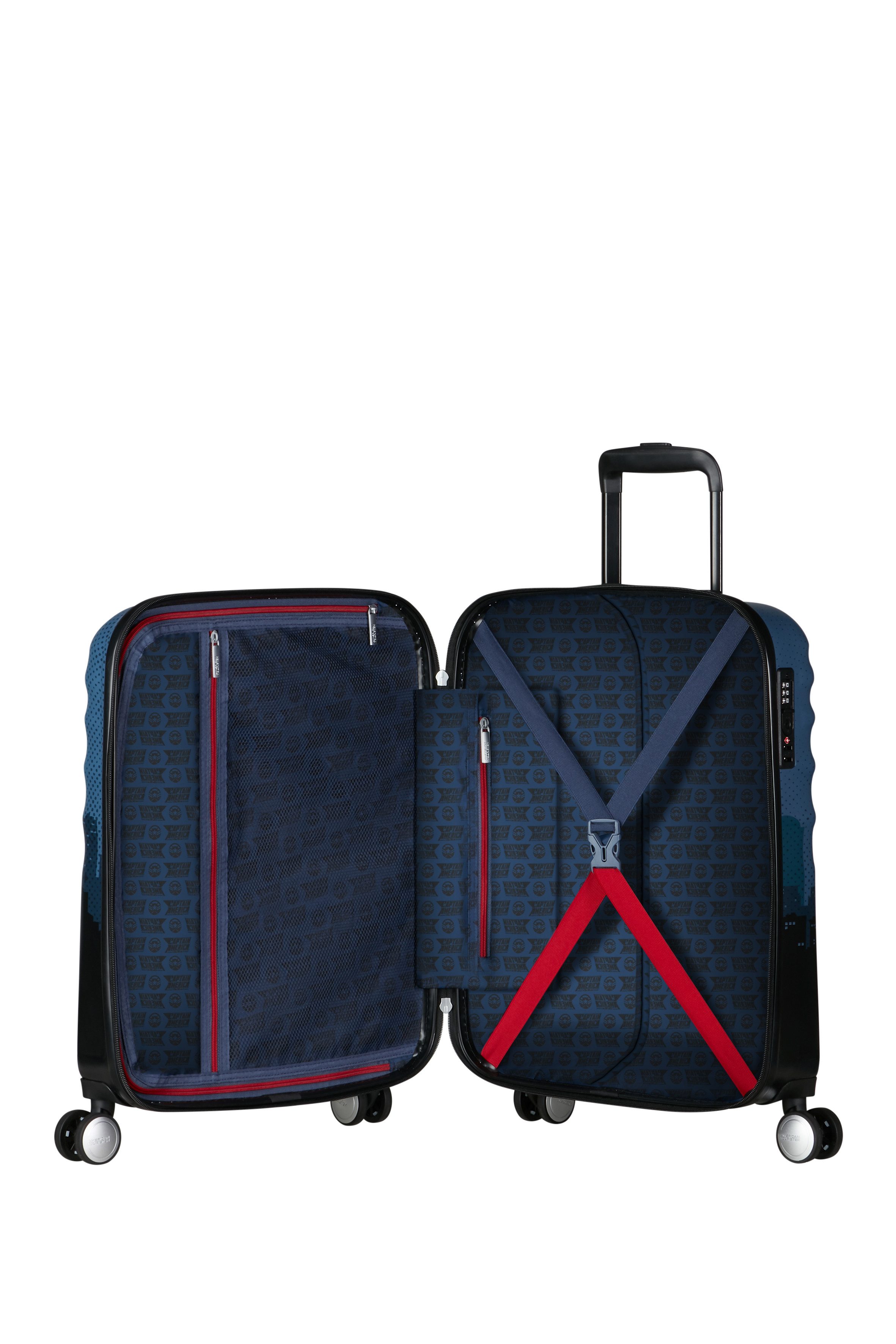 American Tourister® Hartschalen-Trolley WAVEBREAKER DISNEY, verschiedene Motive, 4 Rollen, Reisekoffer Reisegepäck