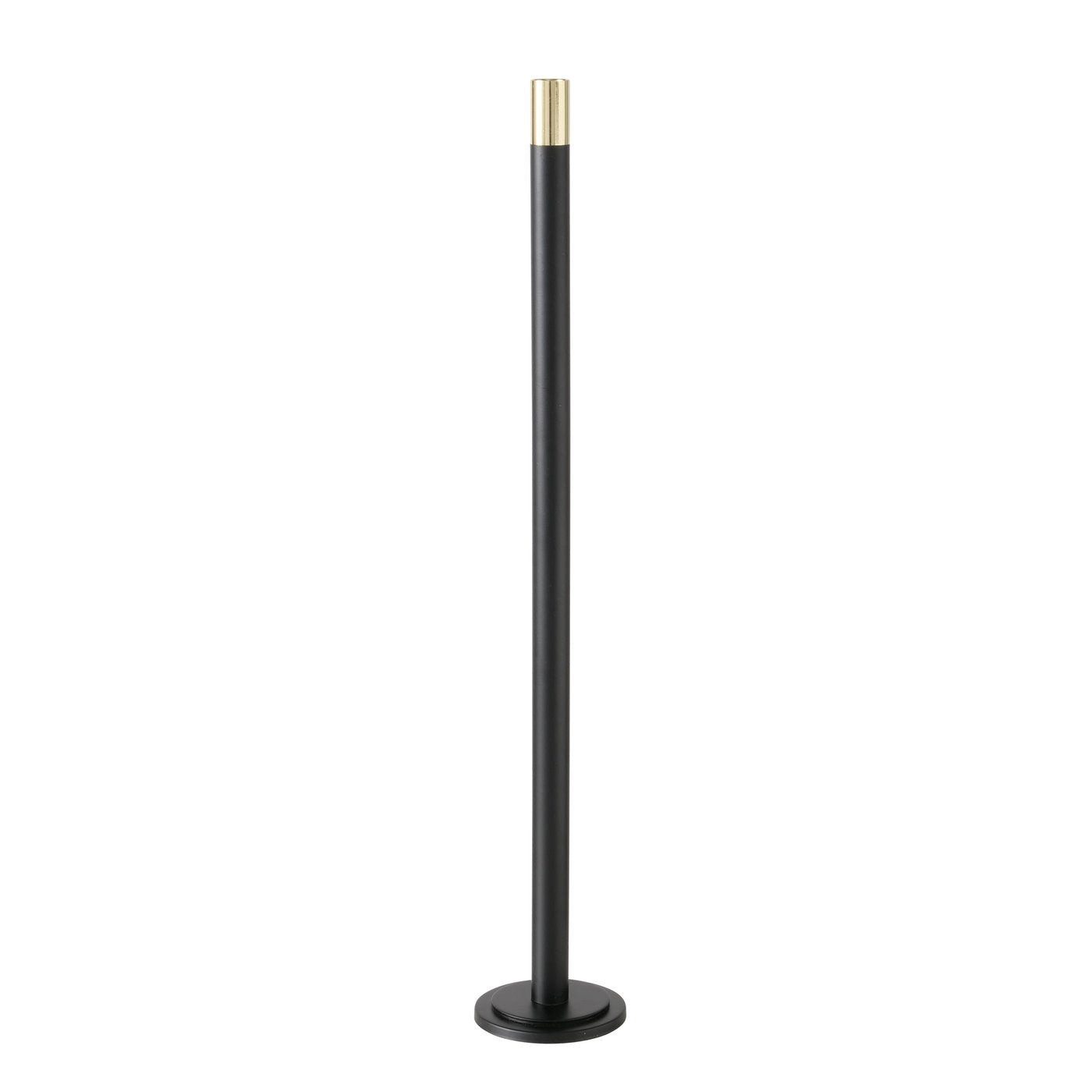 MF Kerzenhalter Bodenkerzenleuchter Mats Eisen Schwarz Gold Modern 76,5 cm Höhe (3 St)