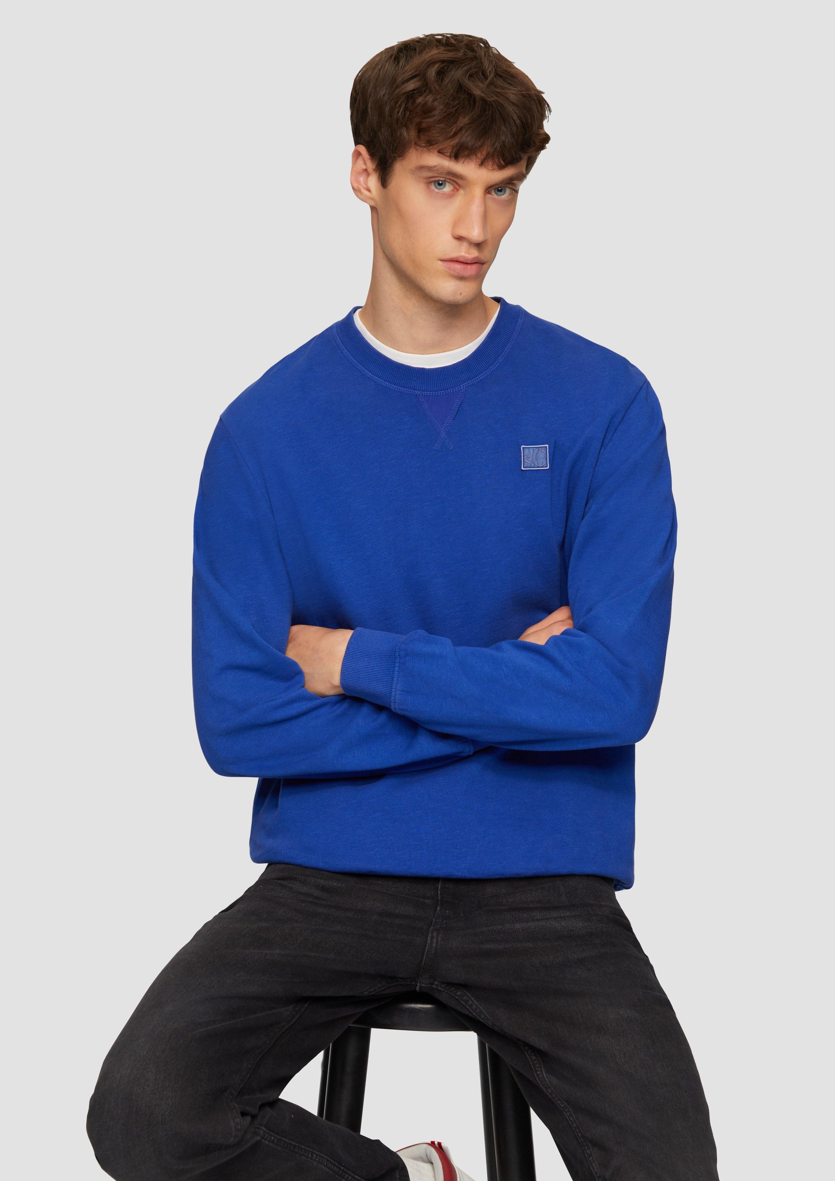 s.Oliver Sweatshirt Sweatshirt mit Garment Dye günstig online kaufen