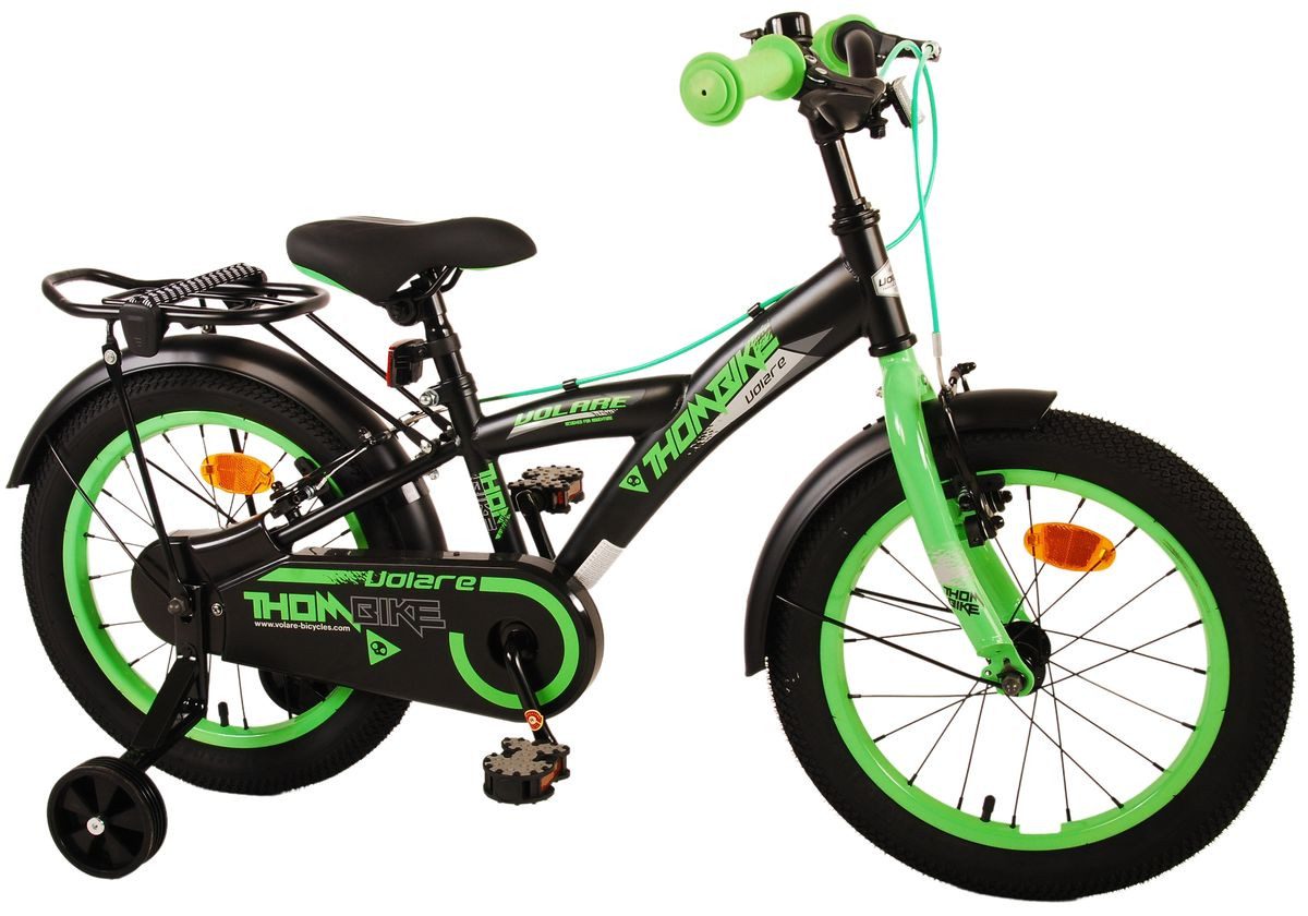 Kinderfahrrad 16 ZOLL Kinder Jungen Fahrrad Kinderfahrrad Bike Rad TB Grün 21545