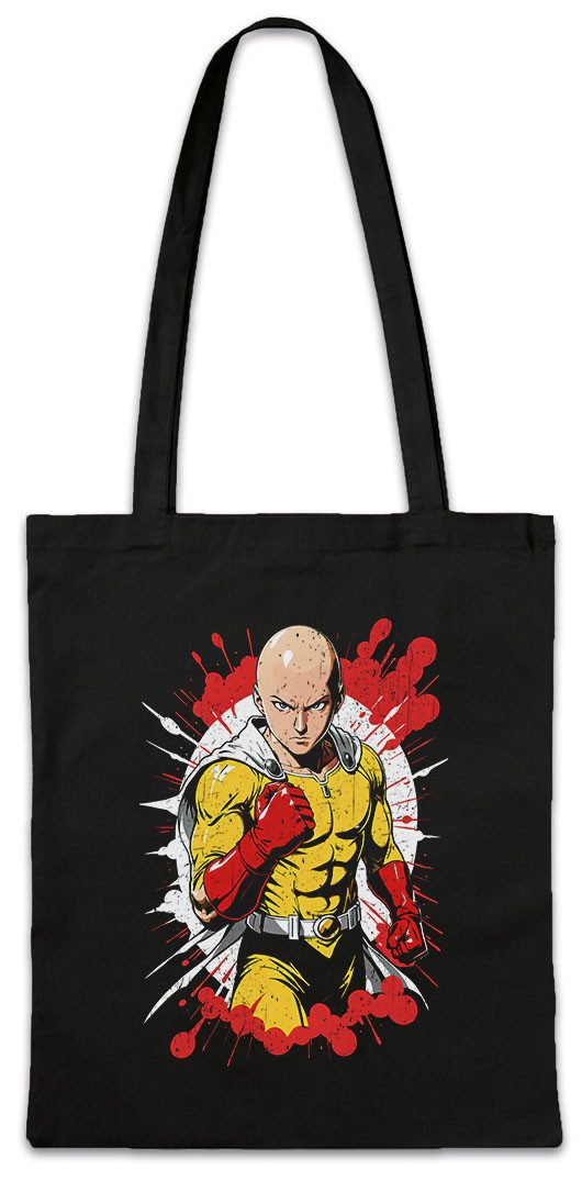 Beuteltasche Anime Punch Stofftasche One OP Man Saitama Genos Tatsumaki Fubuki