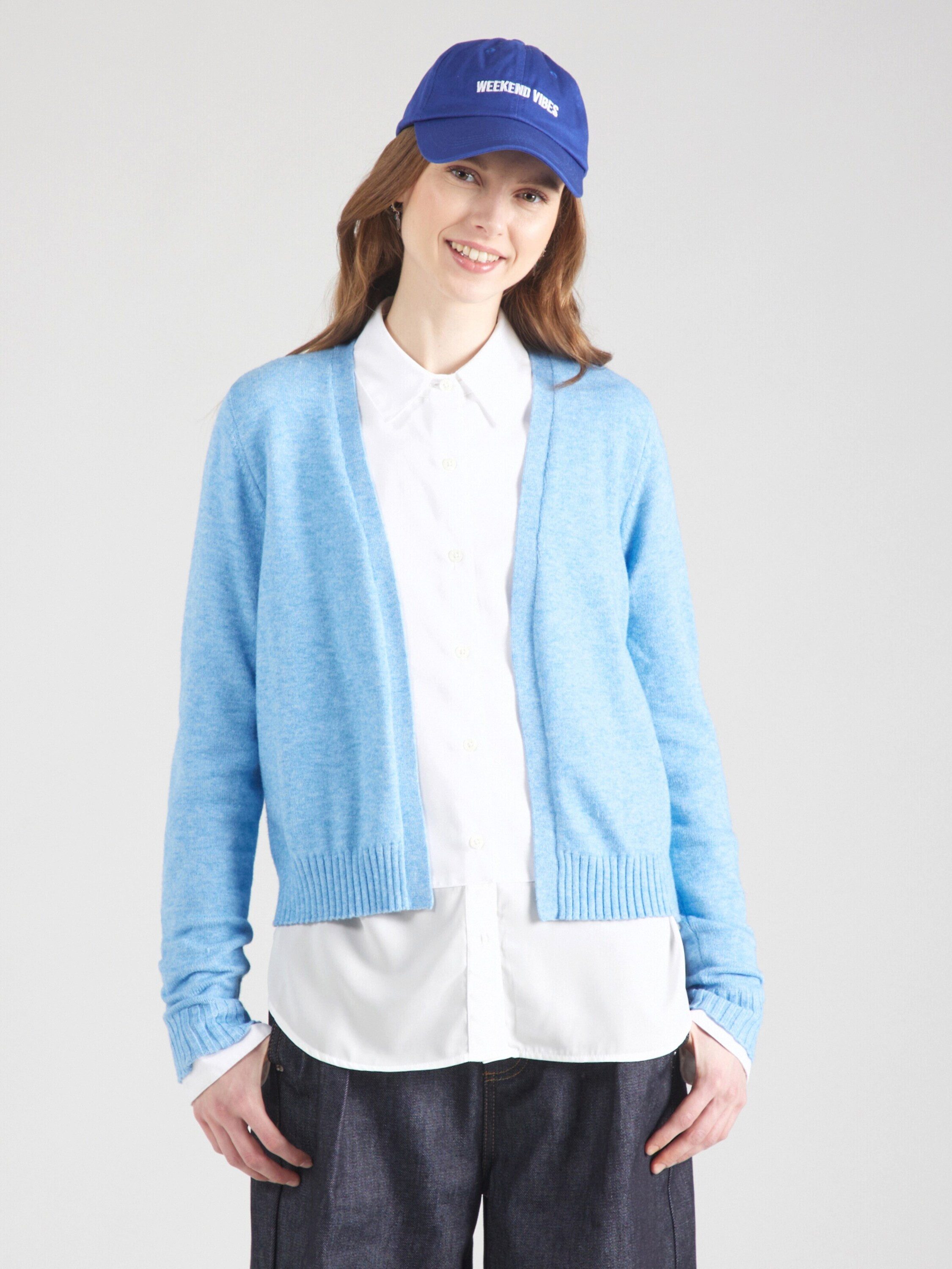 Vila Strickjacke VIRil (1-tlg) Plain/ohne Details günstig online kaufen