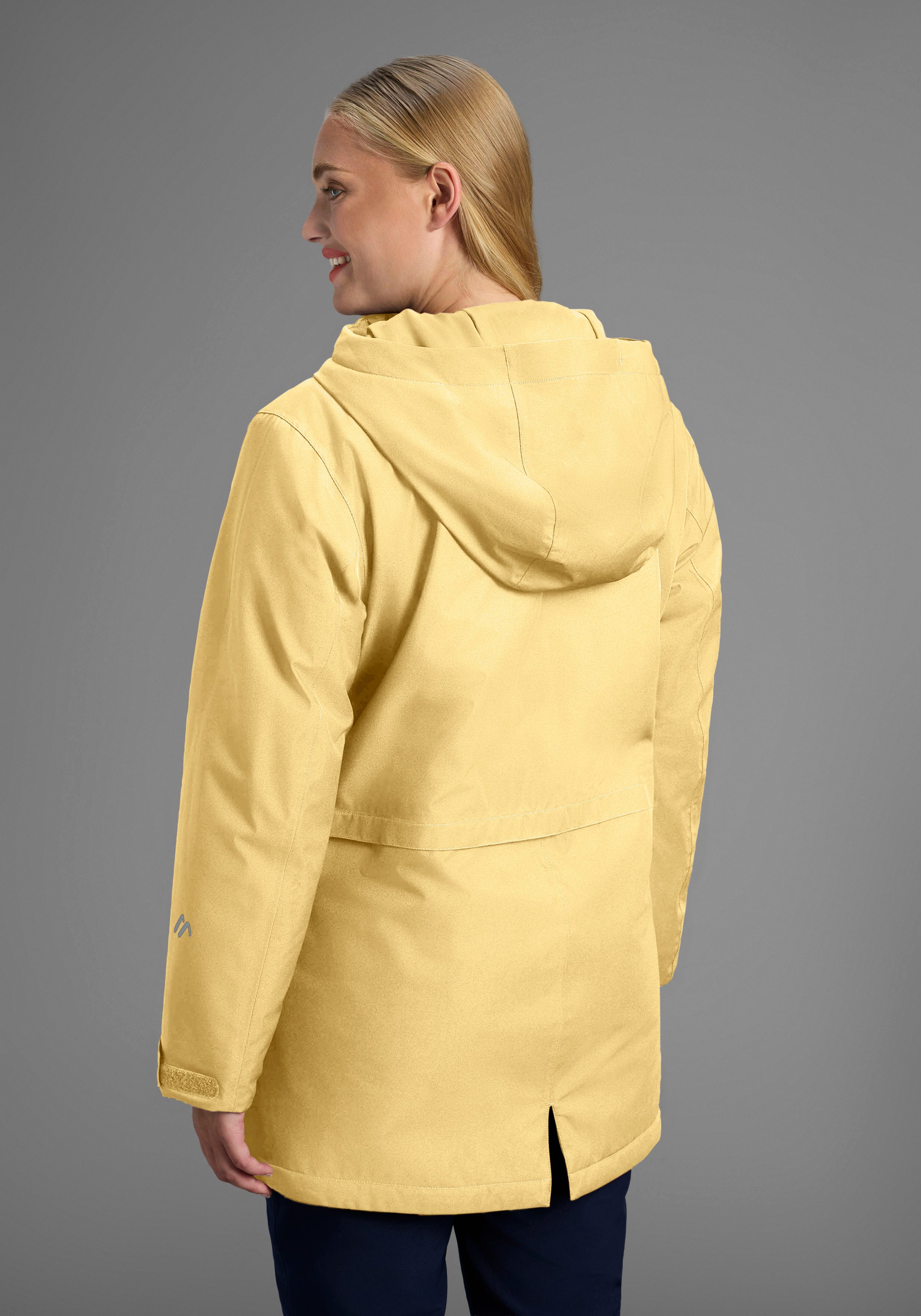Maier Sports Winterjacke DA-MANTEL MTEX EL. LISBON COAT wasser- und winddicht, atmungsaktives Material, aus Polyester