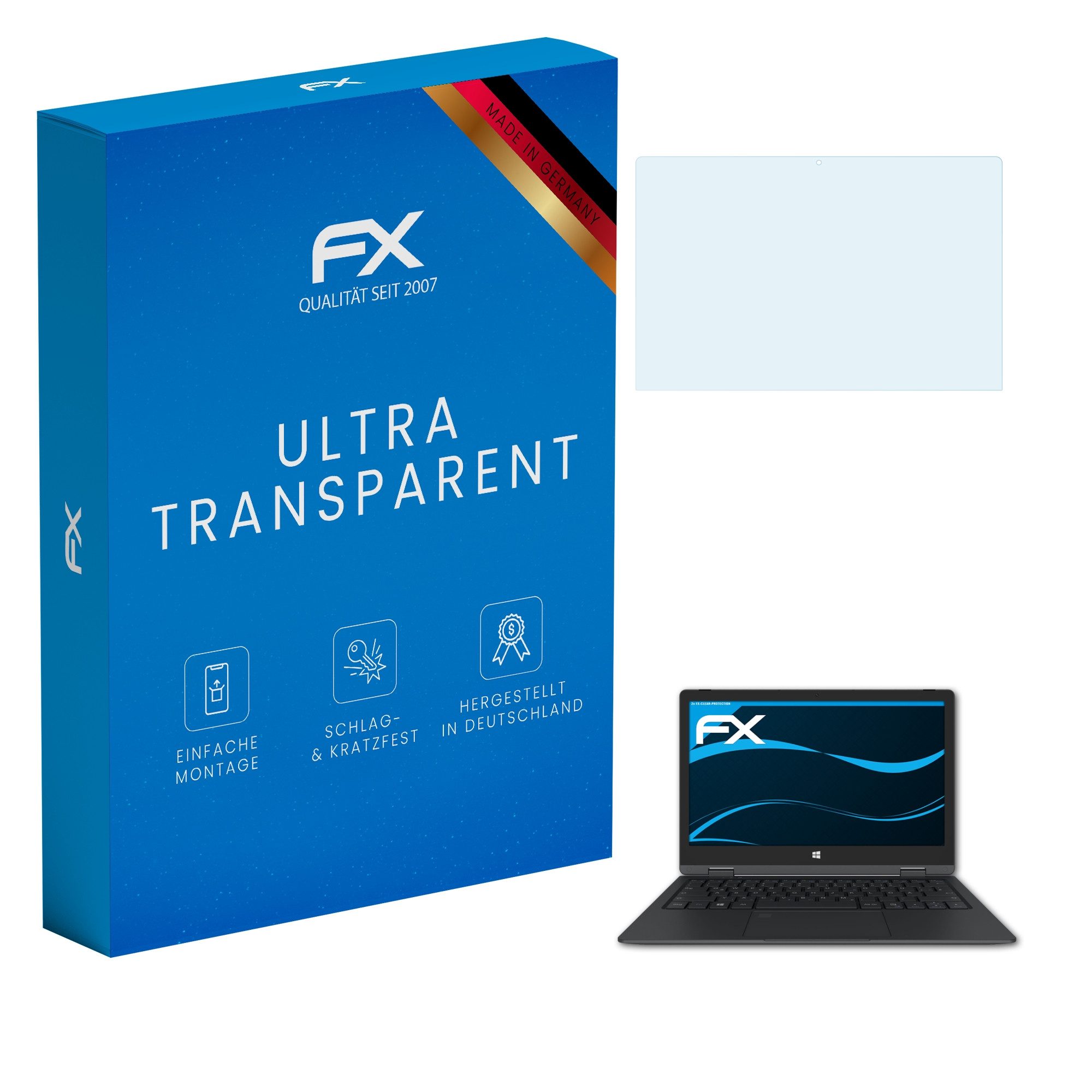 Schutzfolie Displayschutz für Trekstor YourBook C11B