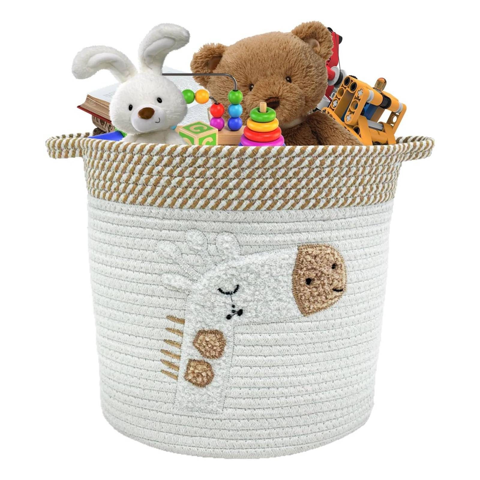 BlingBin Aufbewahrungskorb Wäschekorb mit Griffen, Kinder Aufbewahrungskorb günstig online kaufen