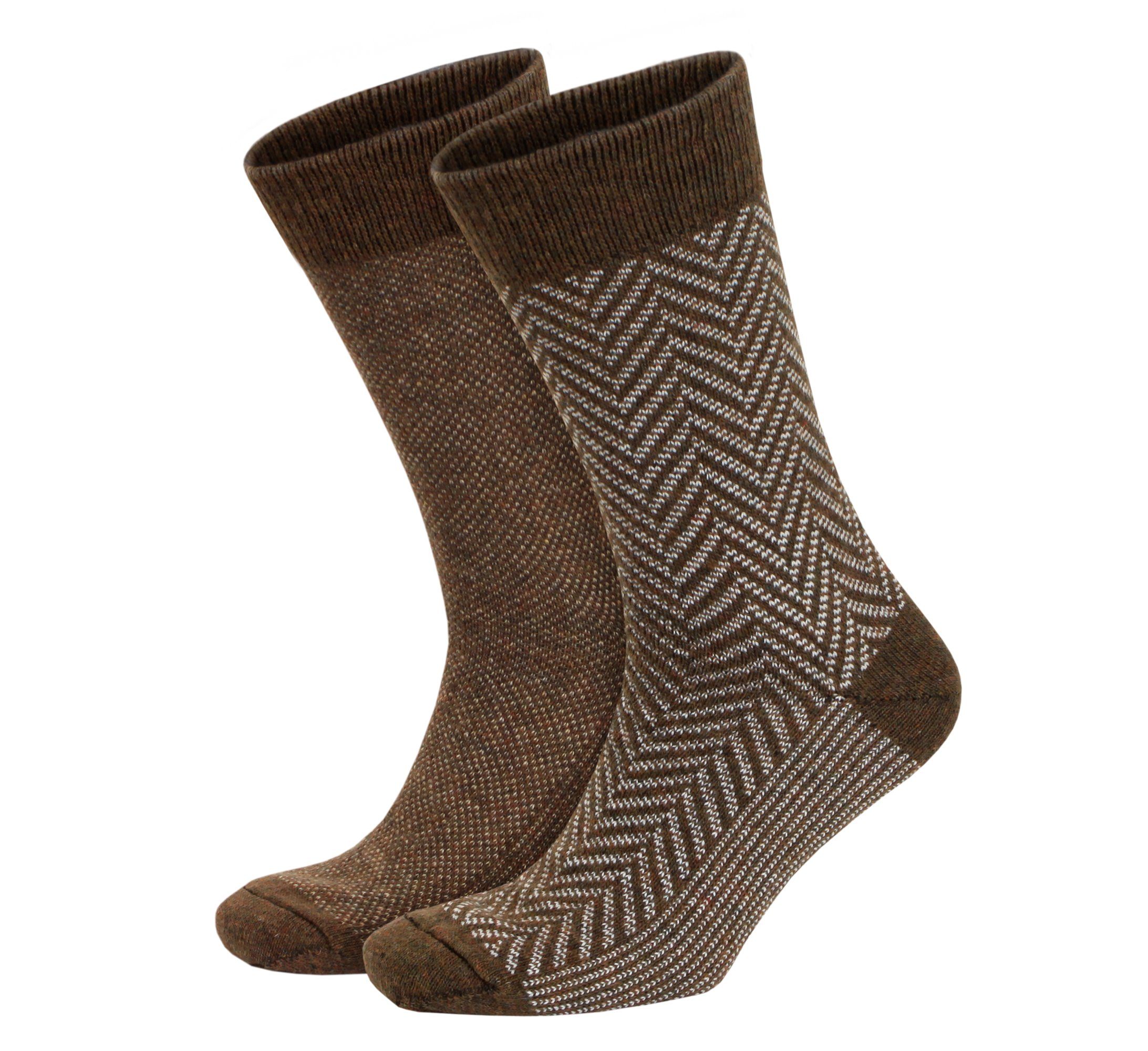 Norwegersocken Herren Wollsocken