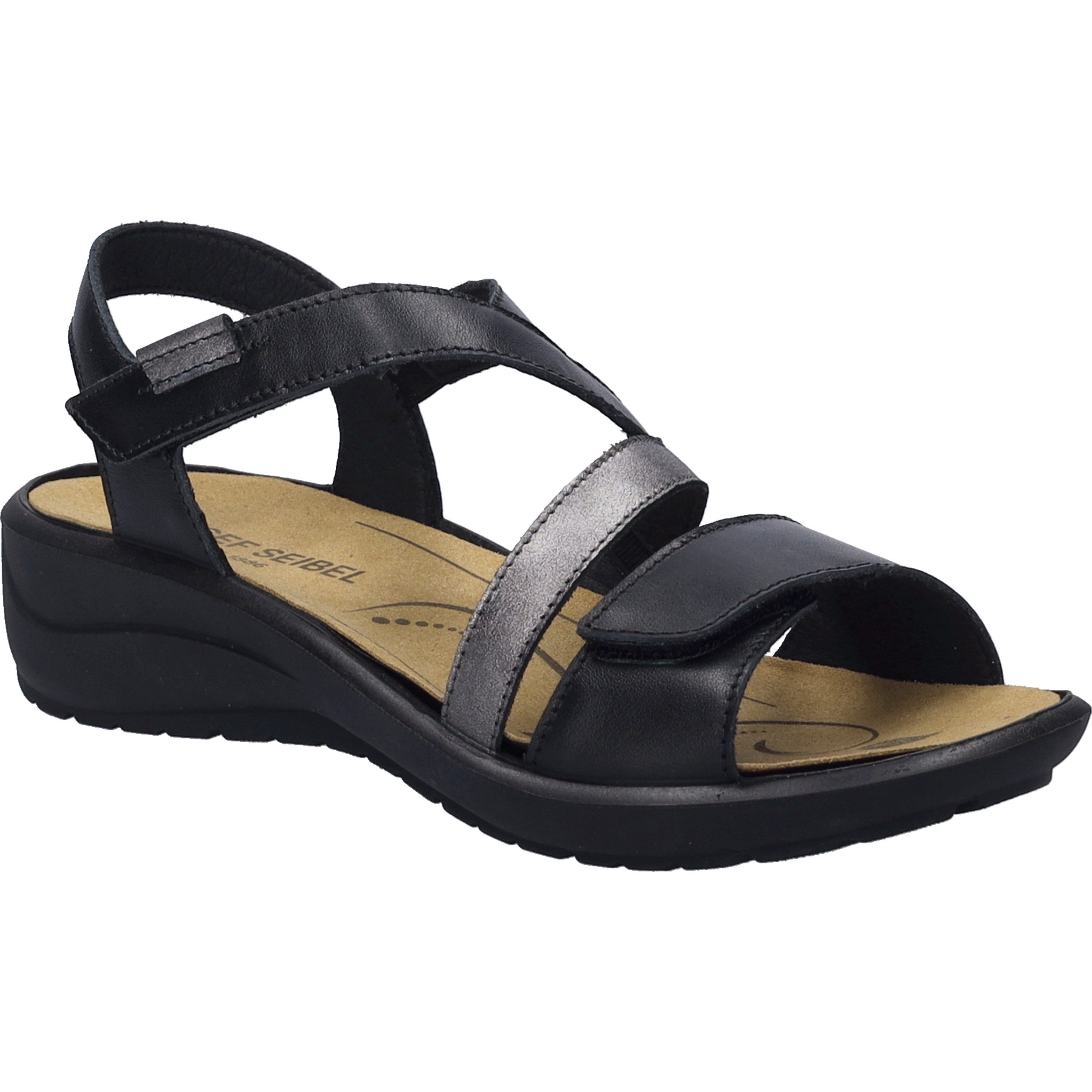 Josef Seibel Annecy 12, schwarz Sandale
