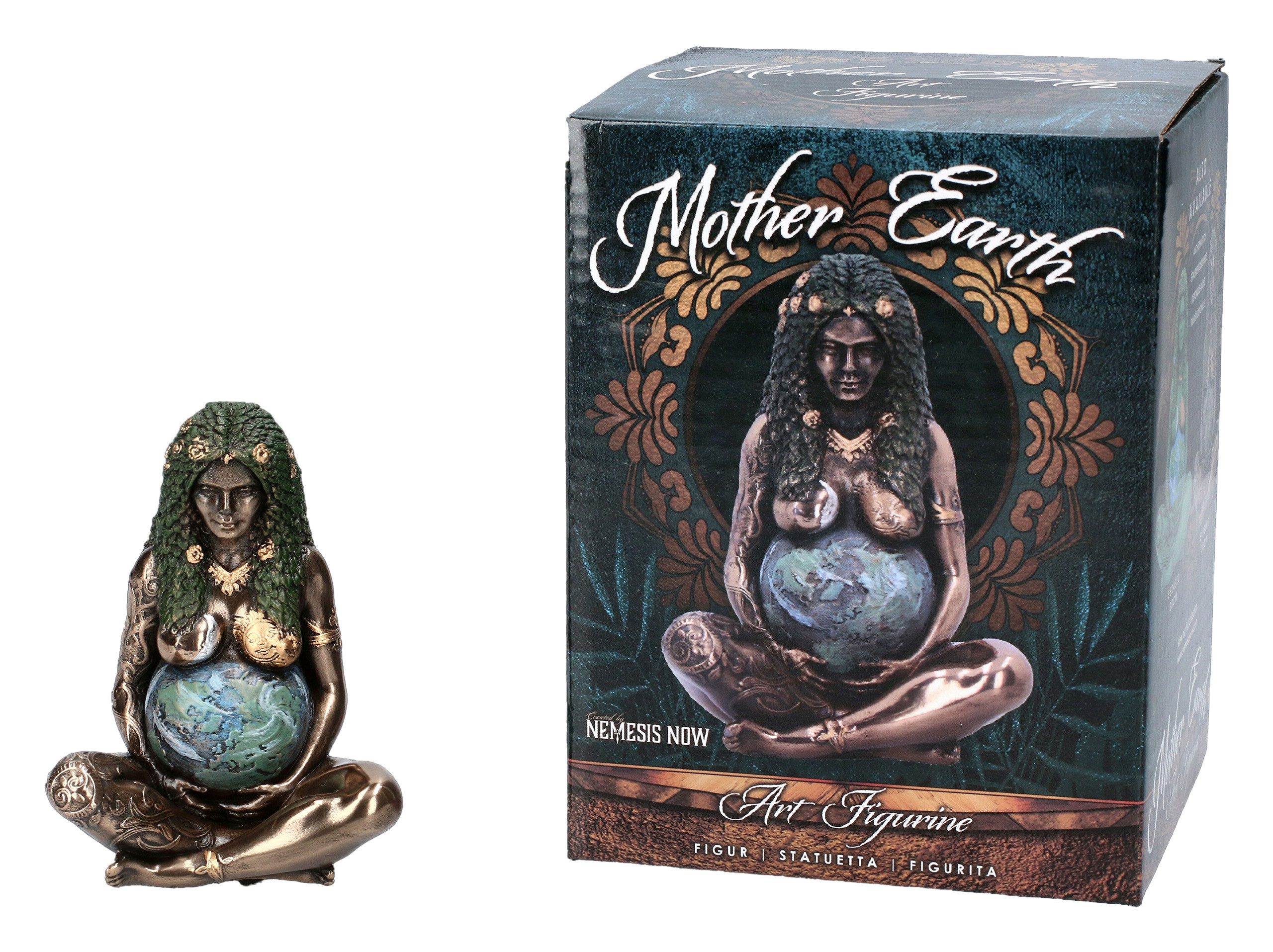 Figuren Shop GmbH Dekofigur Himmlische Gaia Figur - Mutter Erde 8,5 cm - Nemesis Now Dekofigur