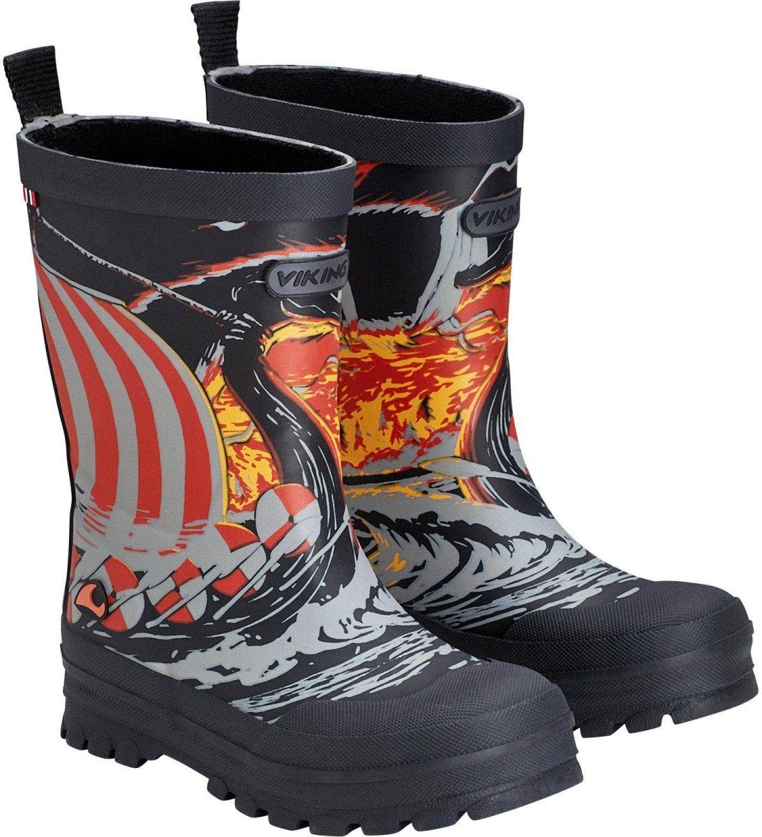 Viking Gummistiefel Gummistiefel Orange Viking Indie Urban Thermo